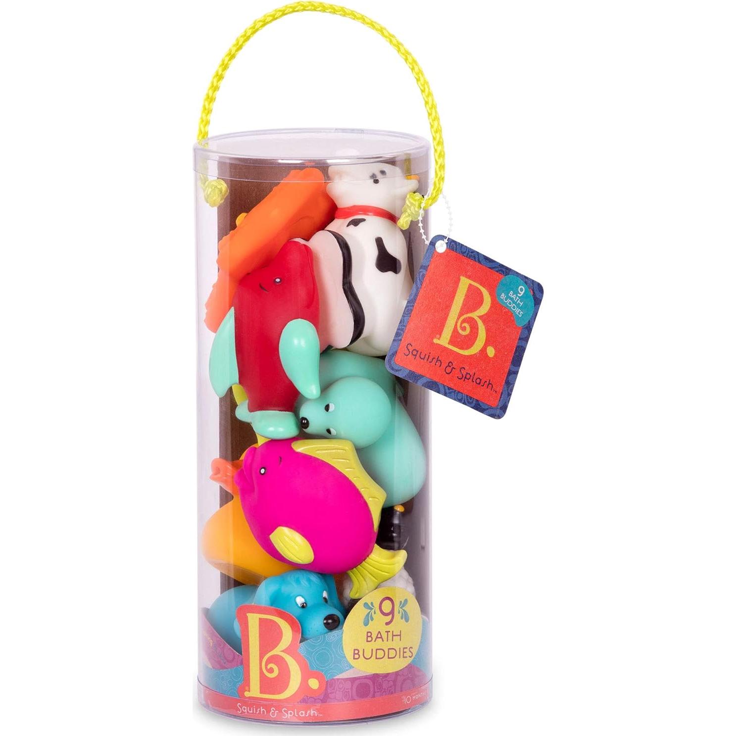 B. toys - Juego de Rociadores de Animales para Baño - 9 Piezas
