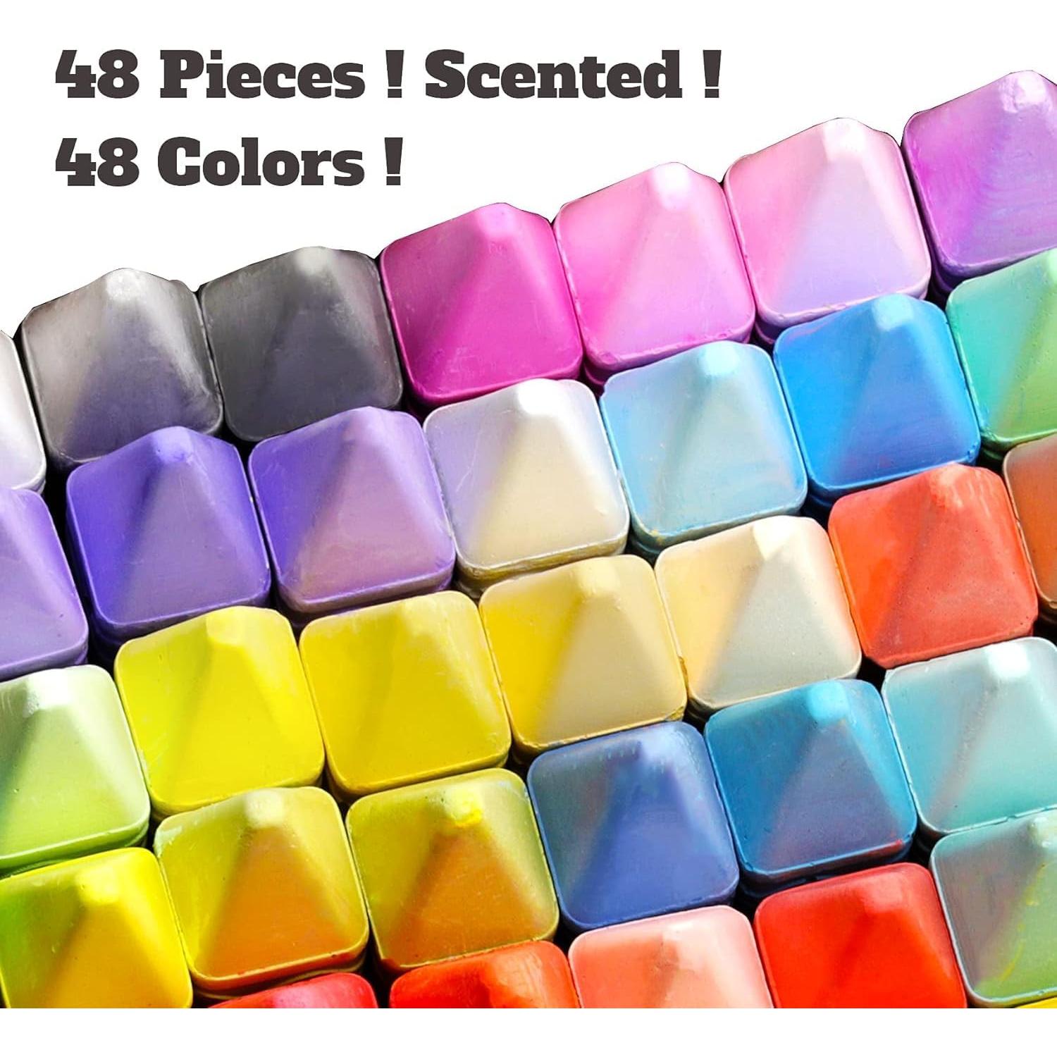 Tiza Jumbo Aromatizada BEROXII 48 Colores para Exterior