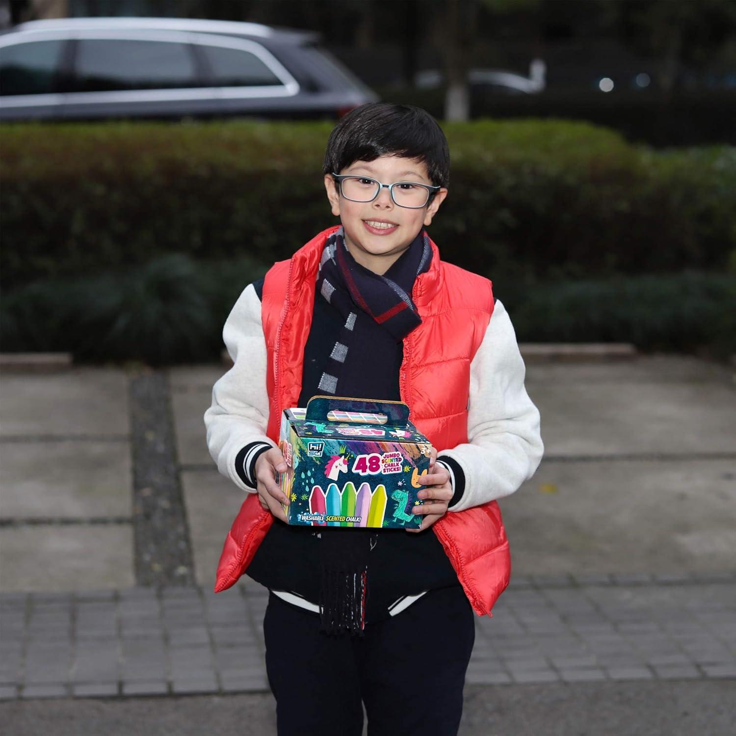 Tiza Jumbo Aromatizada BEROXII 48 Colores para Exterior