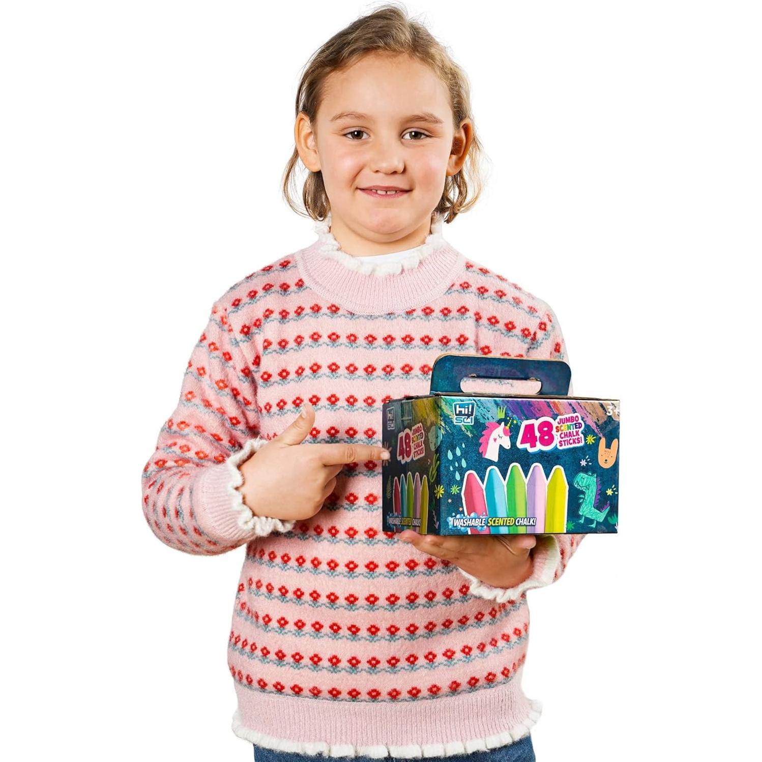 Tiza Jumbo Aromatizada BEROXII 48 Colores para Exterior