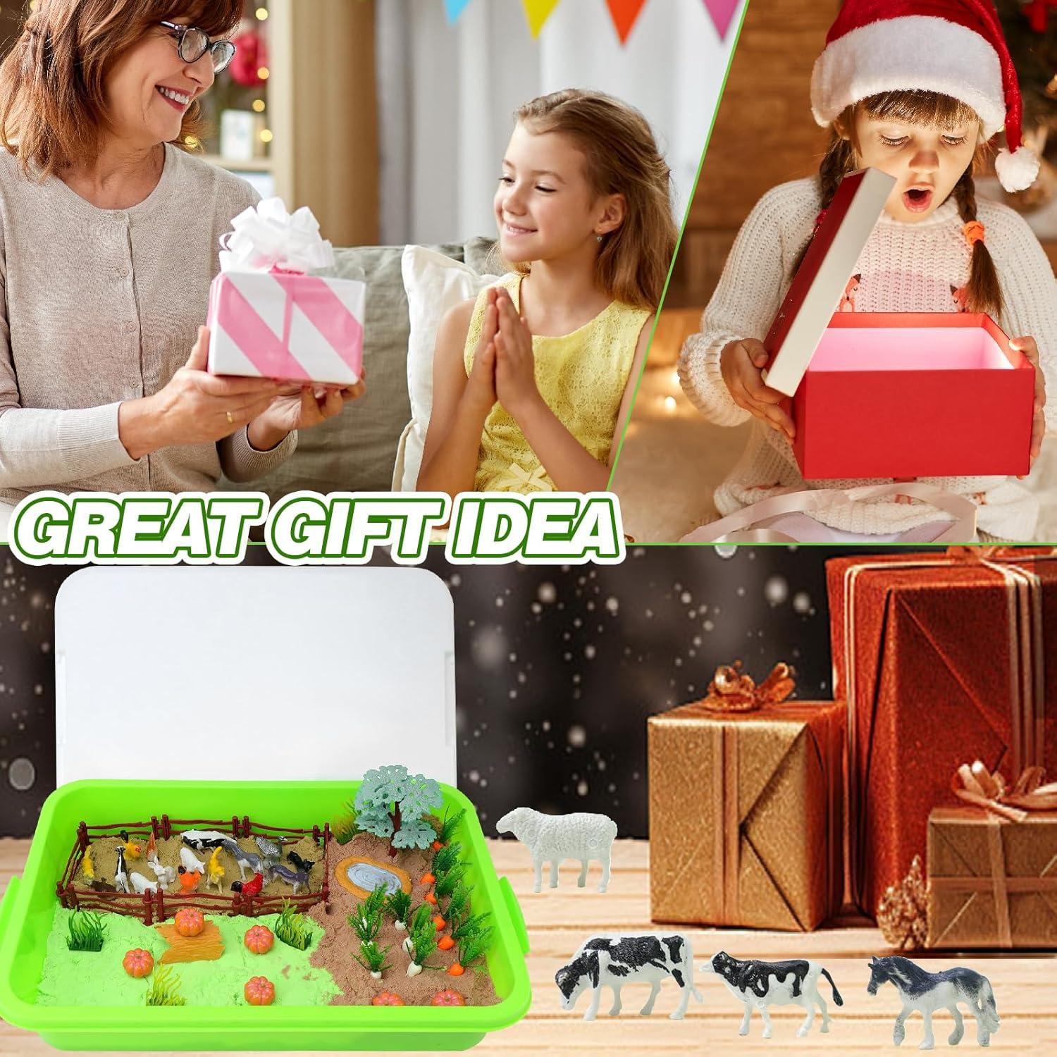 Kit de Arena Sensory Bin Granja Corper Toys 2.13 kg