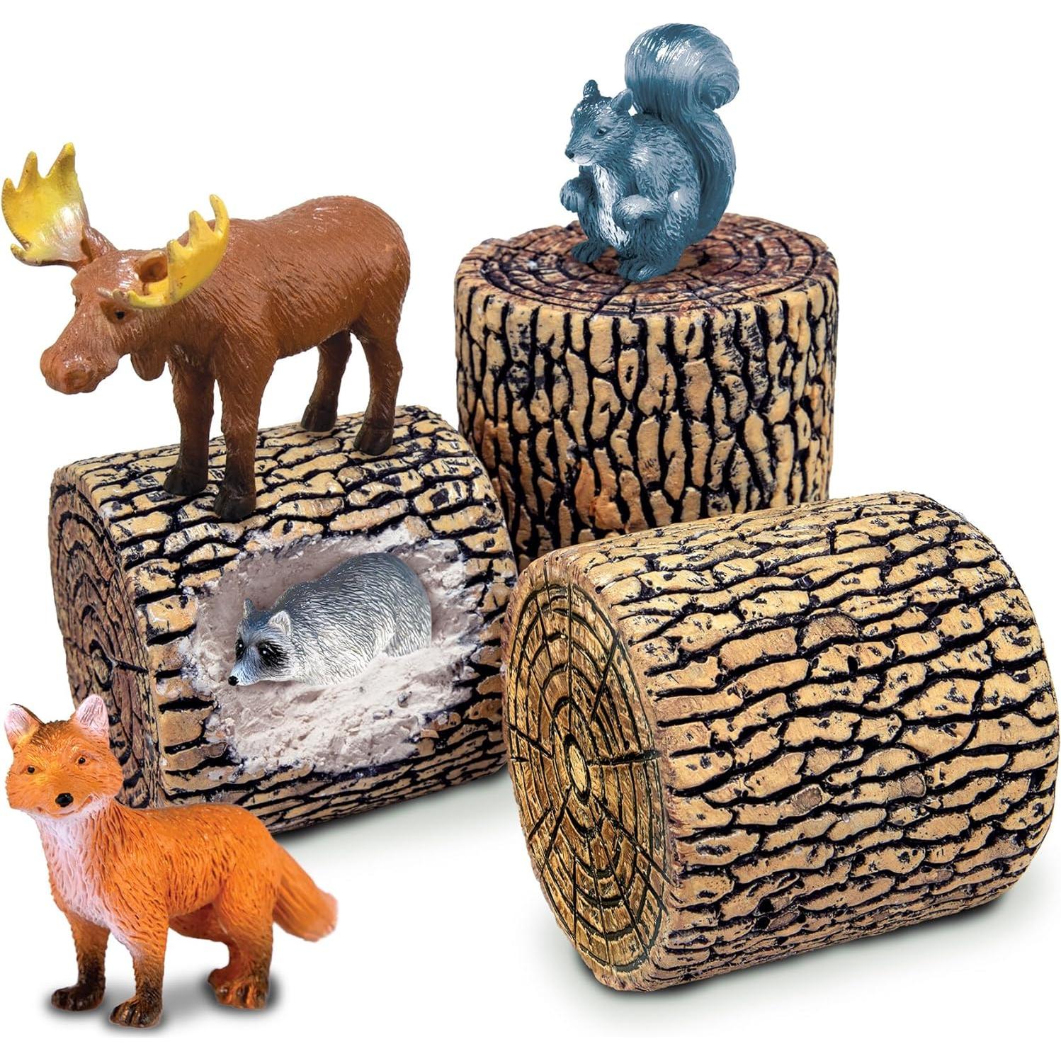 Kit de Excavación Animales del Bosque MindWare - 12 Proyectos