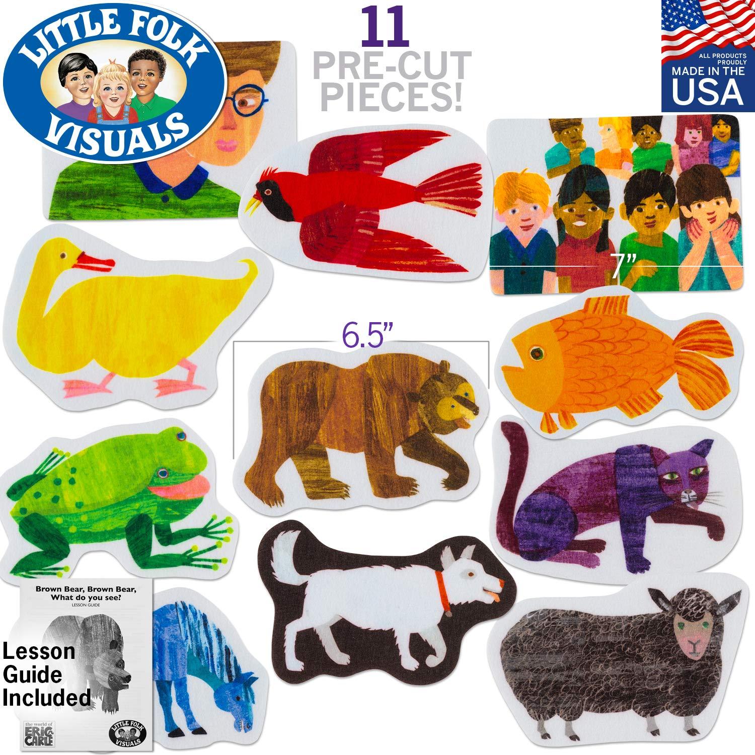 Figuras de Fieltro Educativas Pequeños Visuales LFF-229 - 11 Piezas