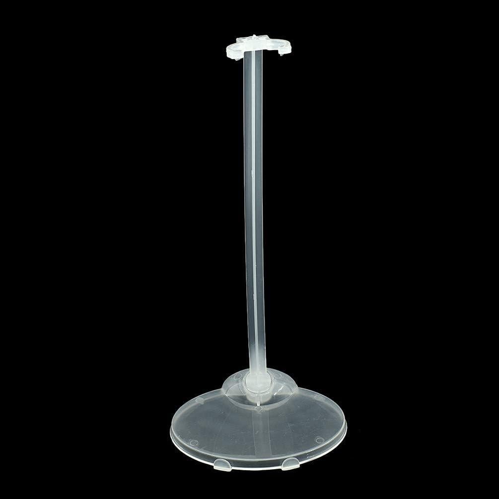 10 Soportes Transparentes para Muñecas Qlychee 21.7cm Ajustables