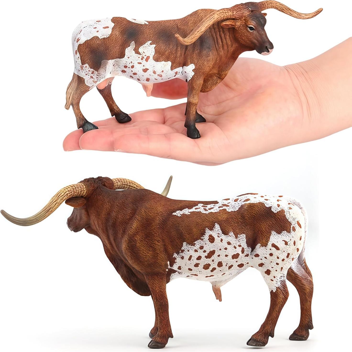 Figura de Acción Vaca Longhorn Gemini&Genius 15.24 cm