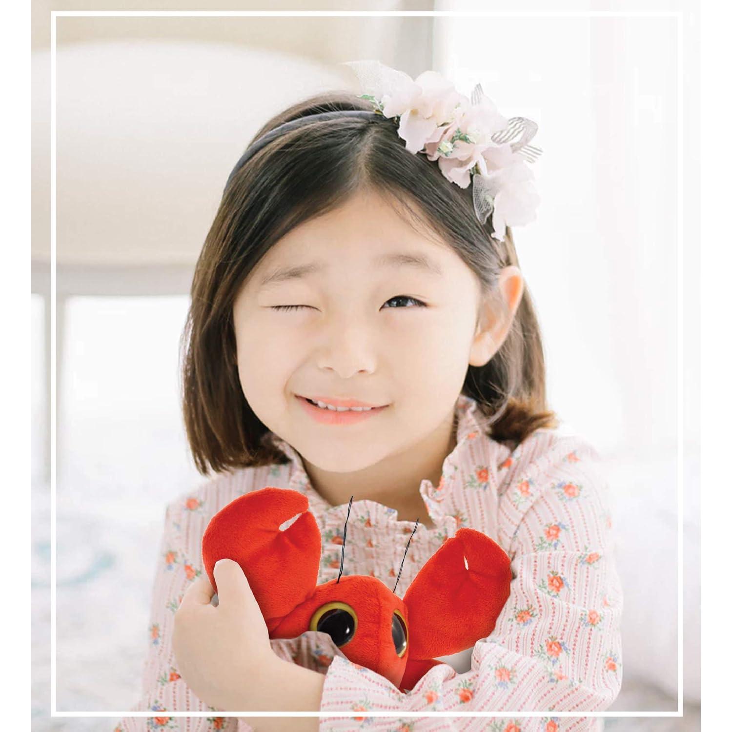 DolliBu Peluche Langosta Roja 15 cm - Suave y Abrazable