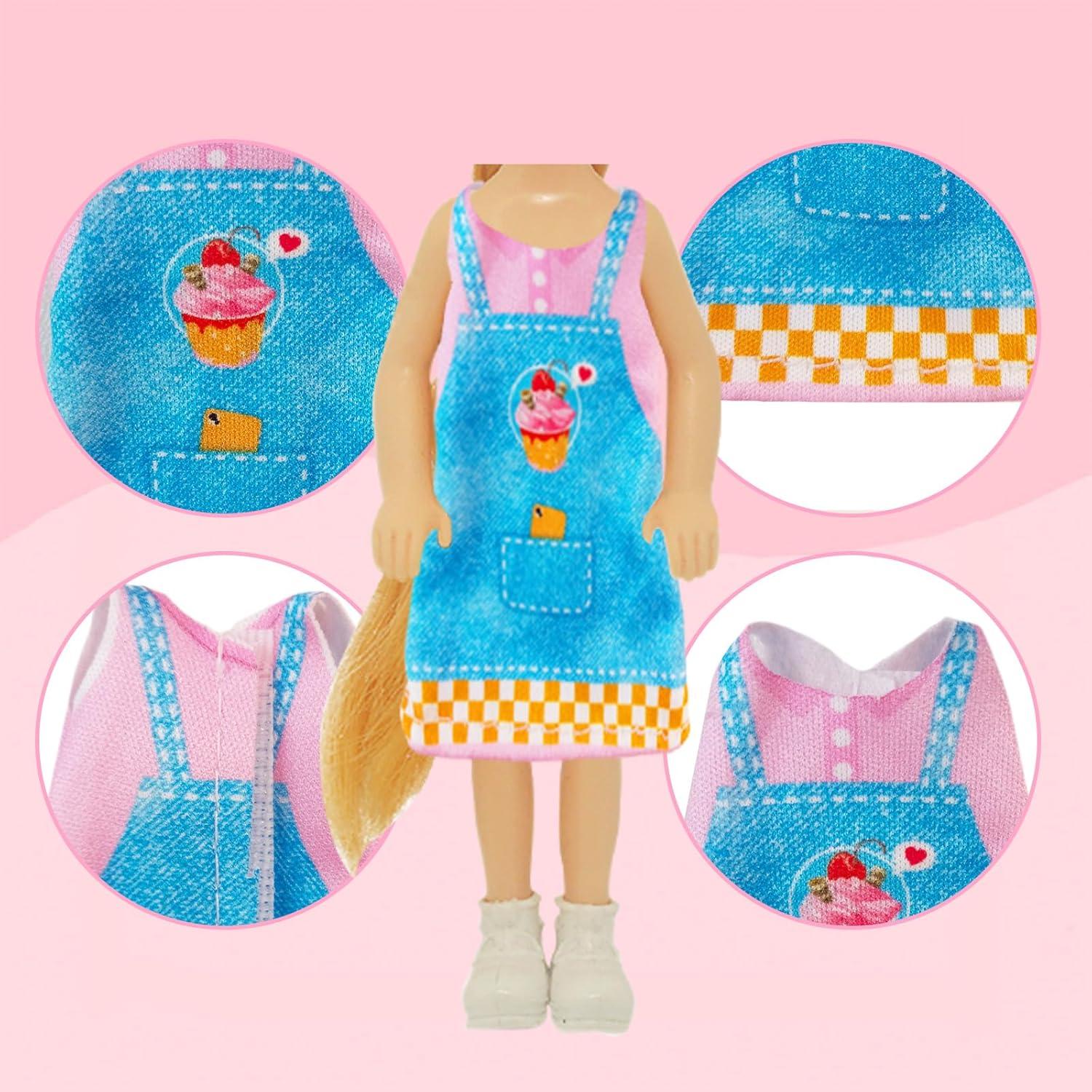 27 Piezas Ropa y Accesorios para Muñecas 13-15 cm Carreuty