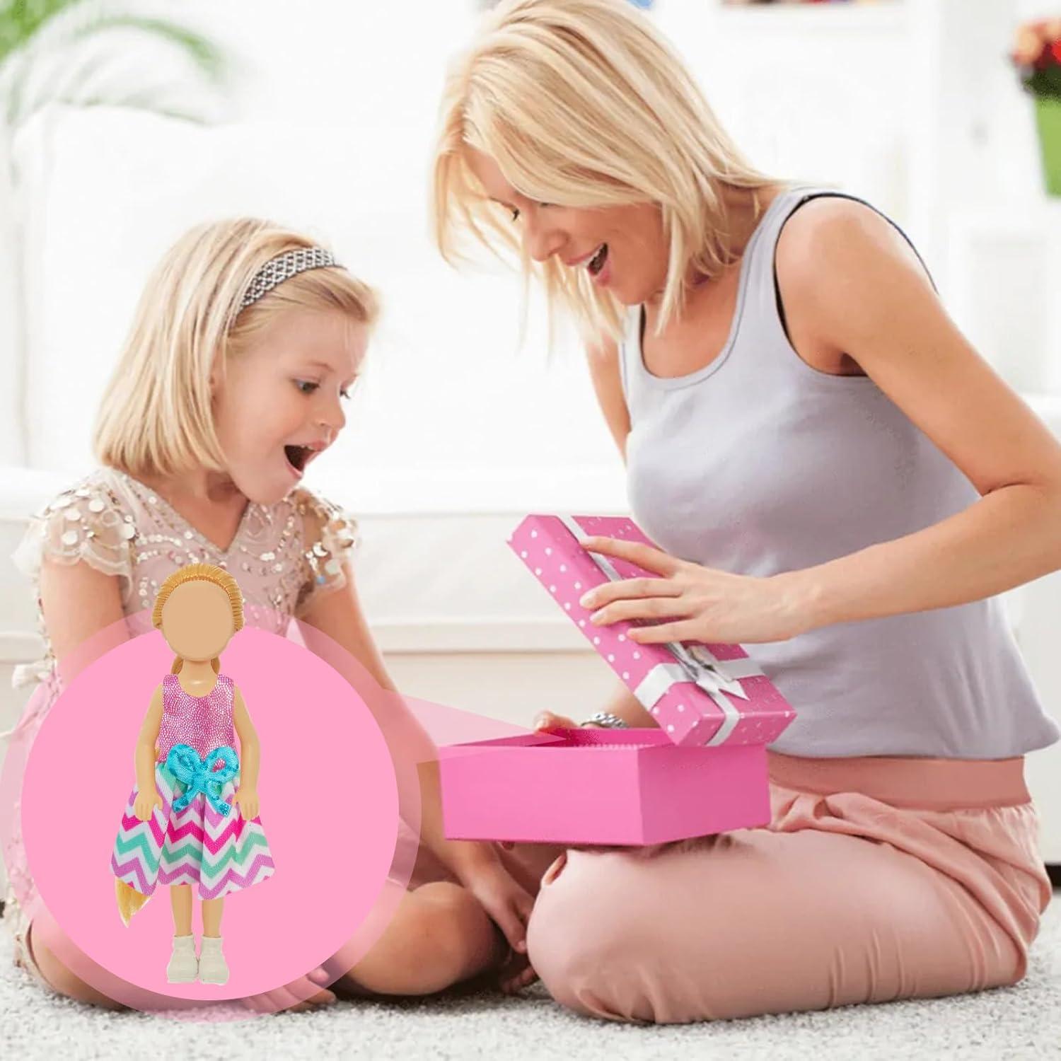 27 Piezas Ropa y Accesorios para Muñecas 13-15 cm Carreuty