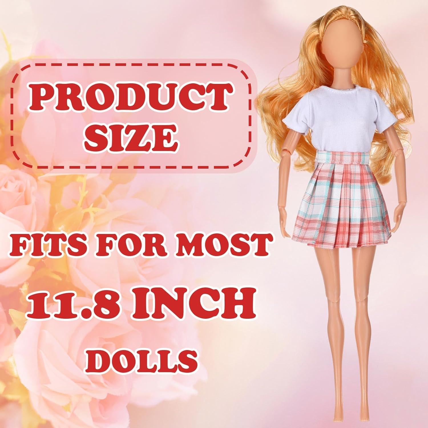 Conjunto de Ropa de Muñeca Bencailor 6 Piezas 30 cm