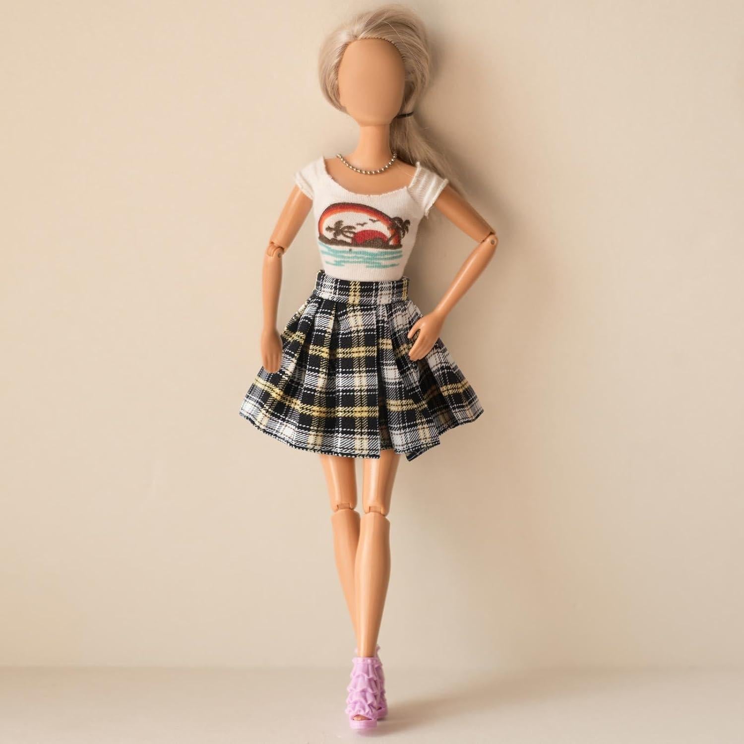 Conjunto de Ropa de Muñeca Bencailor 6 Piezas 30 cm