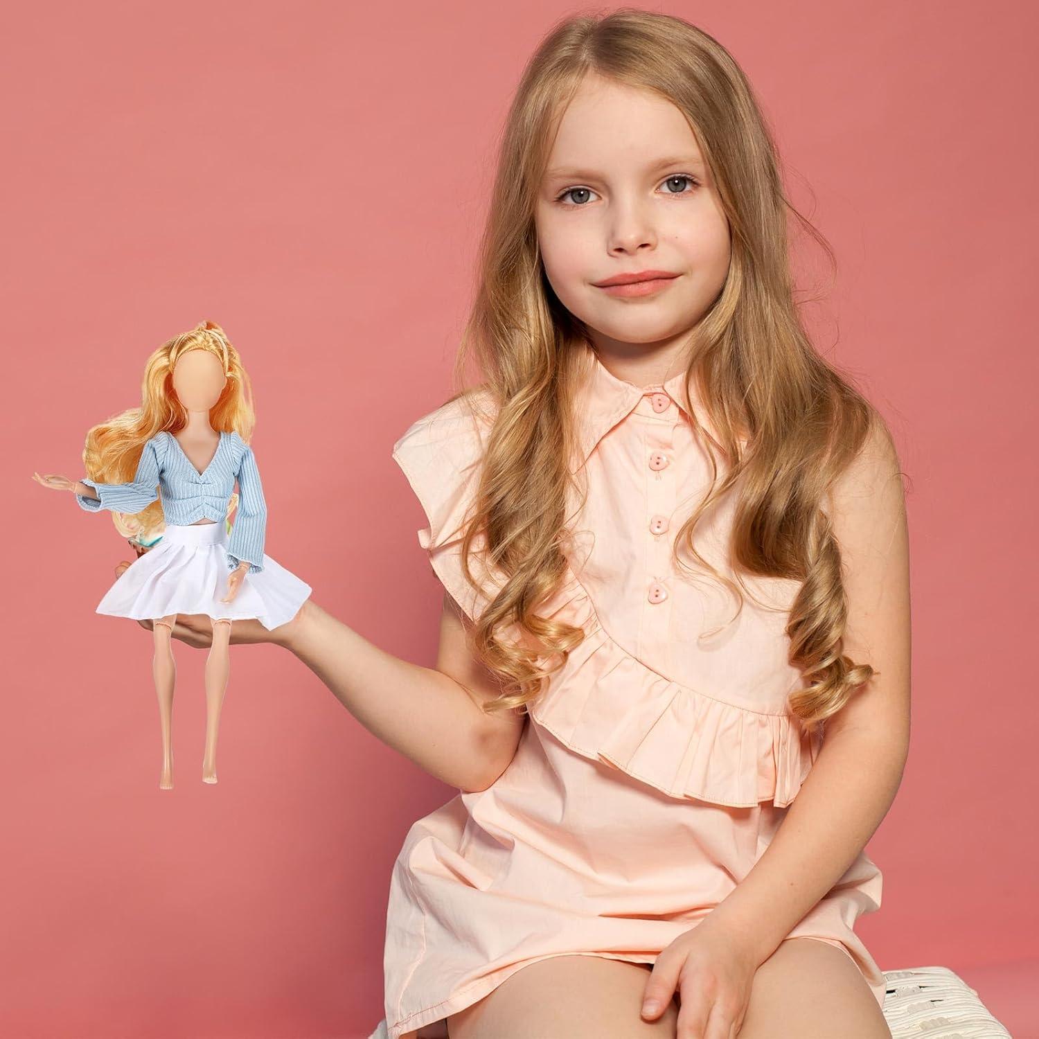 Conjunto de Ropa de Muñeca Bencailor 6 Piezas 30 cm