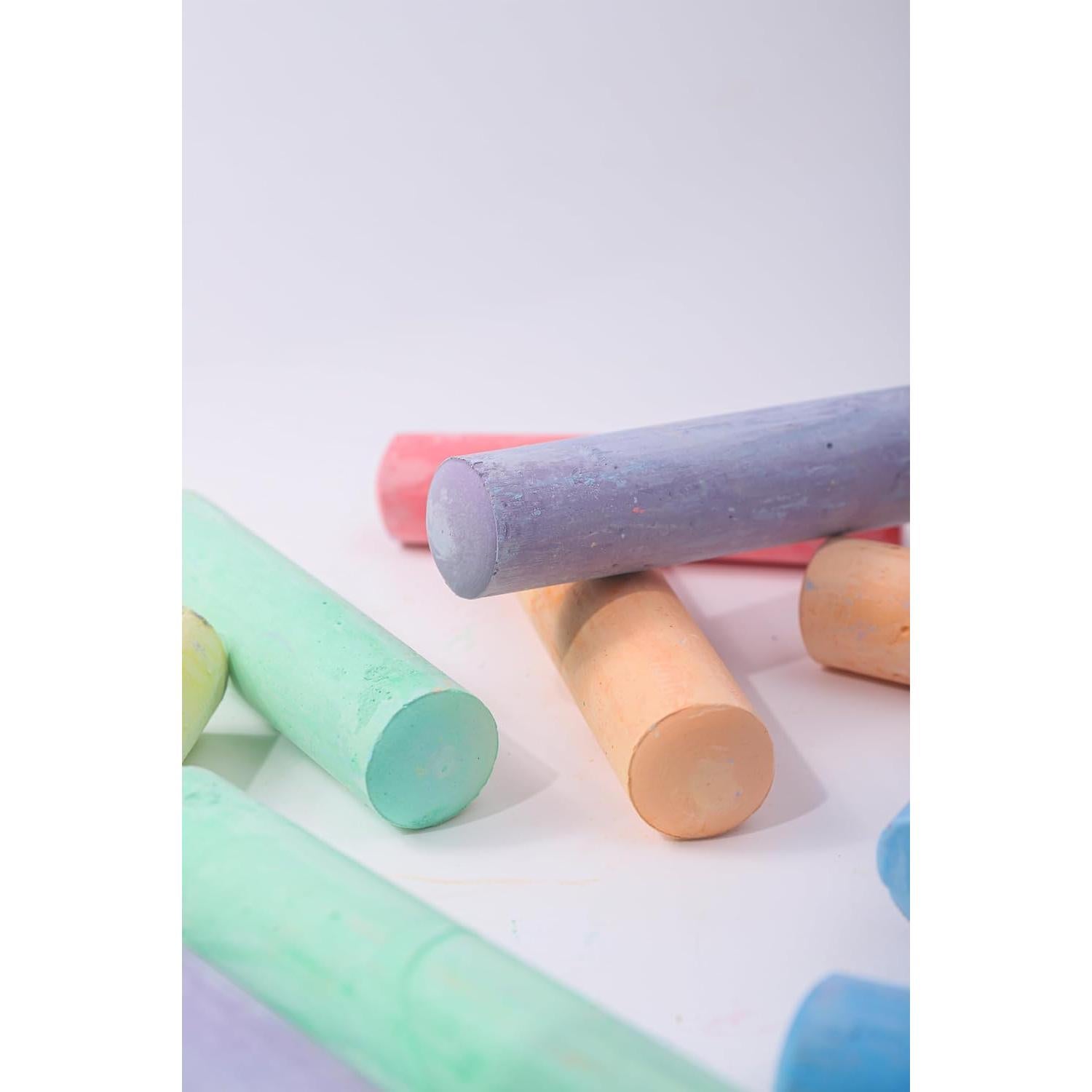 Set de Tizas Jumbo Lavables Heyoxista - 24 Colores No Tóxicos