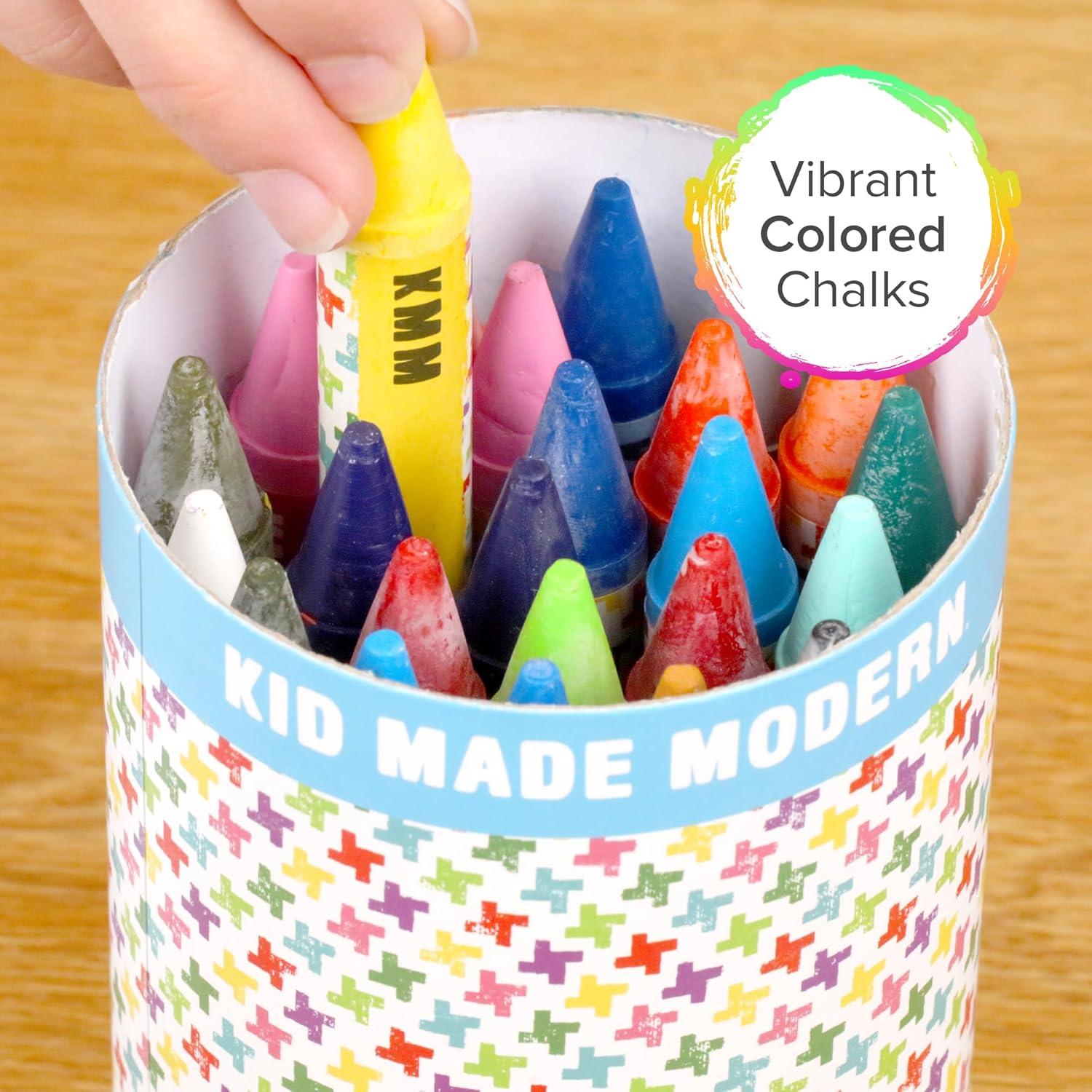 Crayones de Cera de Abeja Kid Made Modern 24 Piezas No Tóxicos