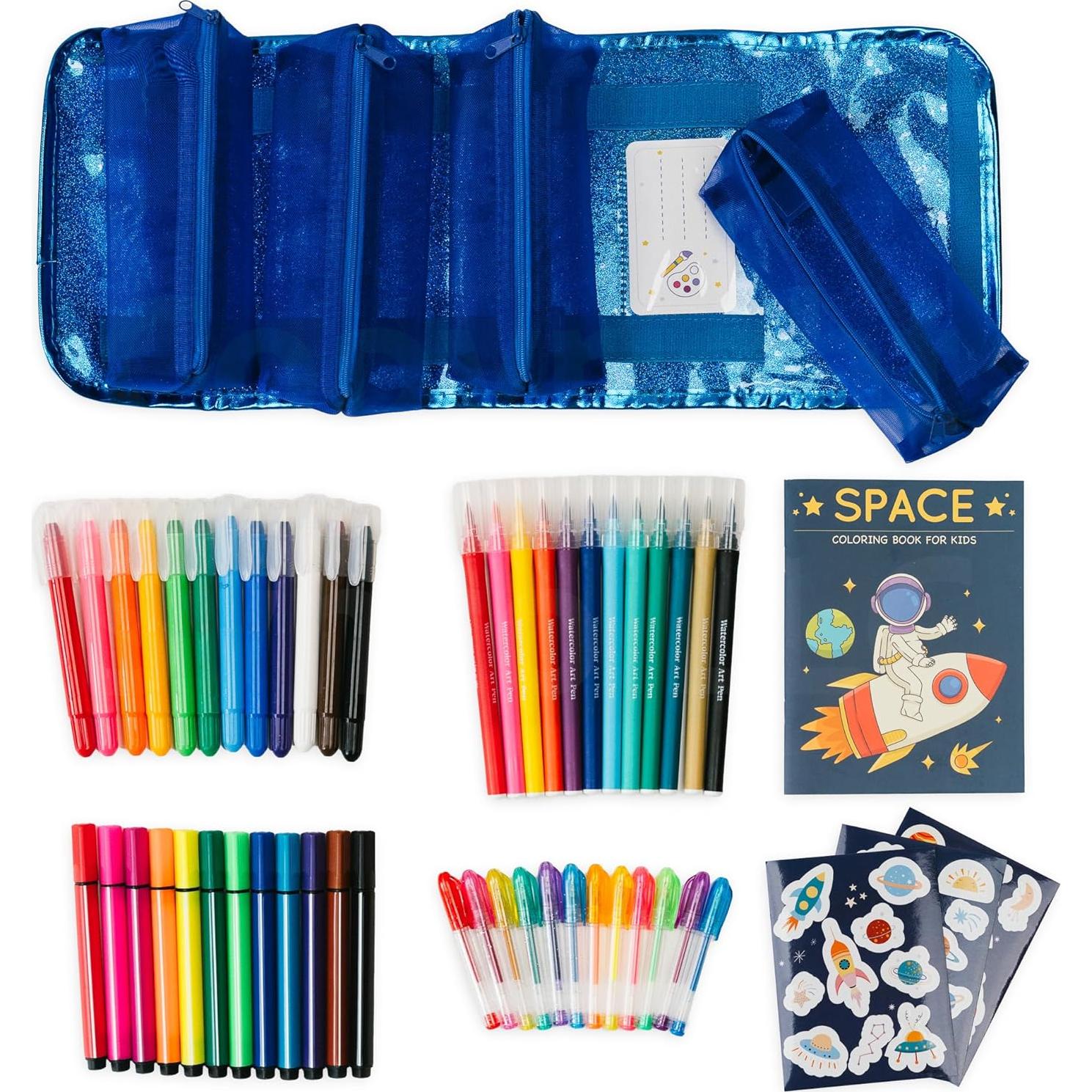 Set de Colores Creativos PapaKit Espacio Exterior con Bolsa