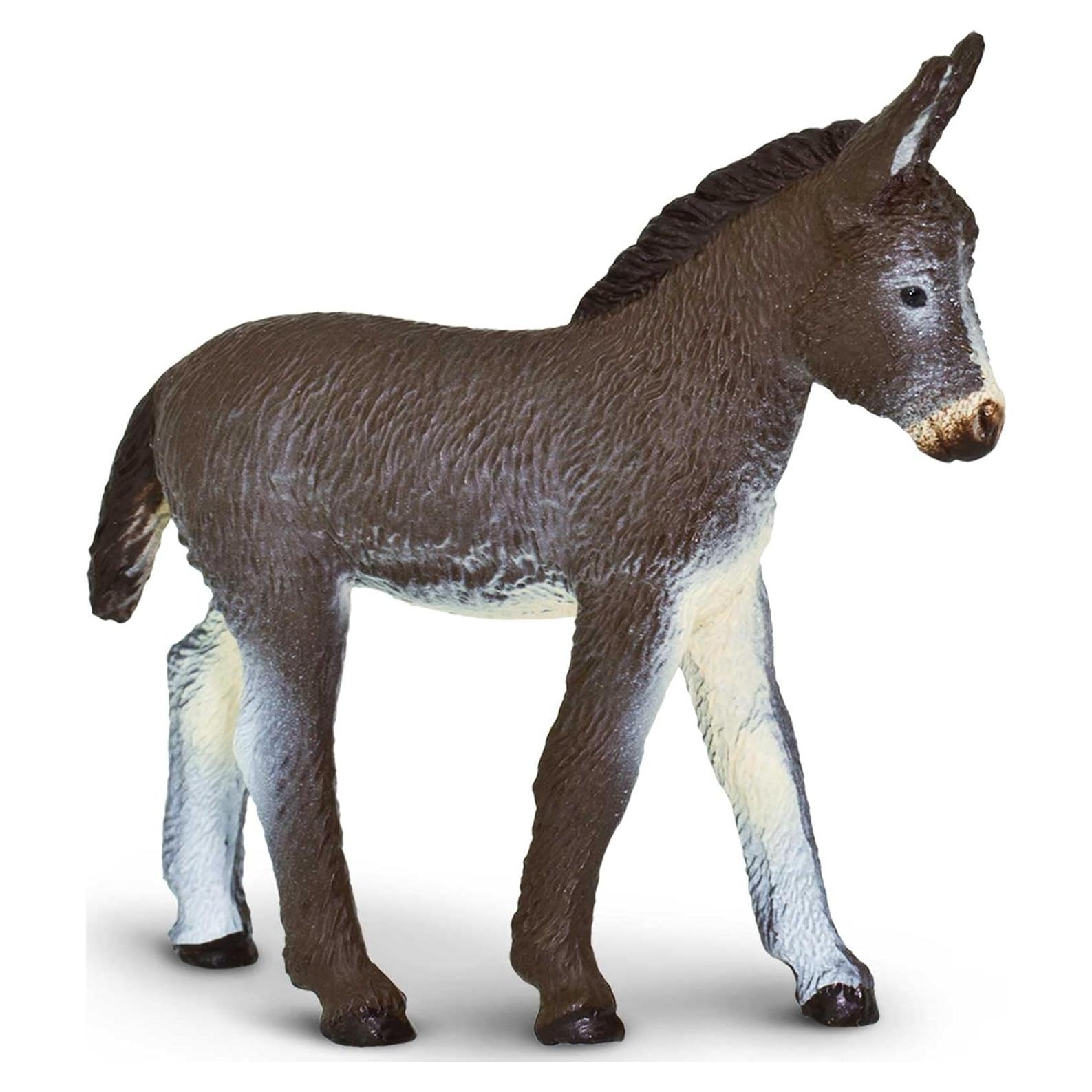 Figura de Burro Safari Ltd. 10 cm - Juguete Educativo para Niños