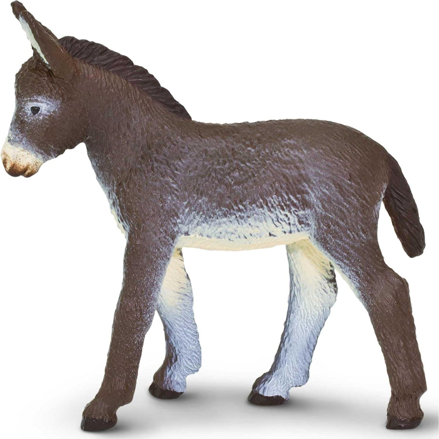 Figura de Burro Safari Ltd. 10 cm - Juguete Educativo para Niños