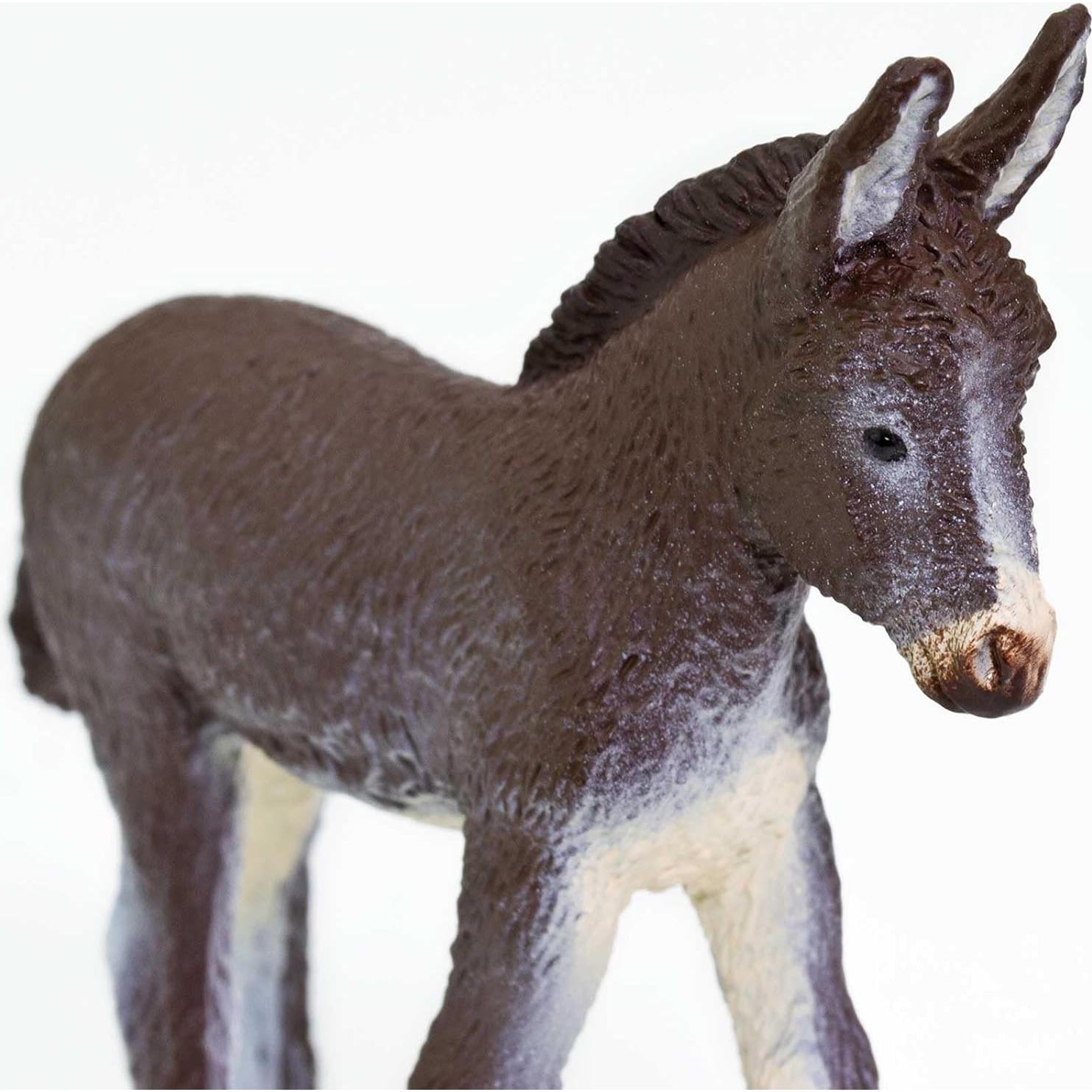 Figura de Burro Safari Ltd. 10 cm - Juguete Educativo para Niños