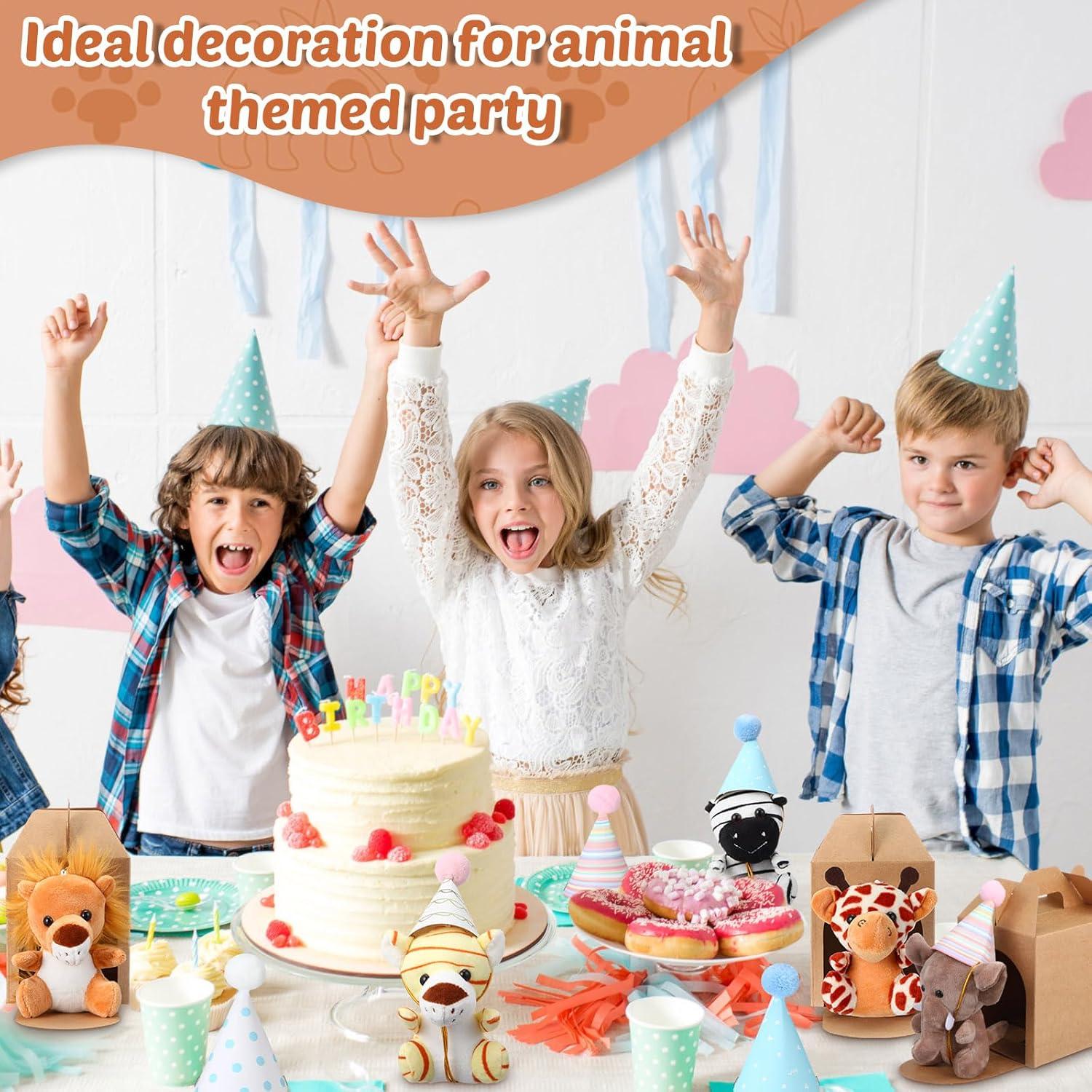 20 Juguetes de Peluche Animales Selva Motionchic Clásico