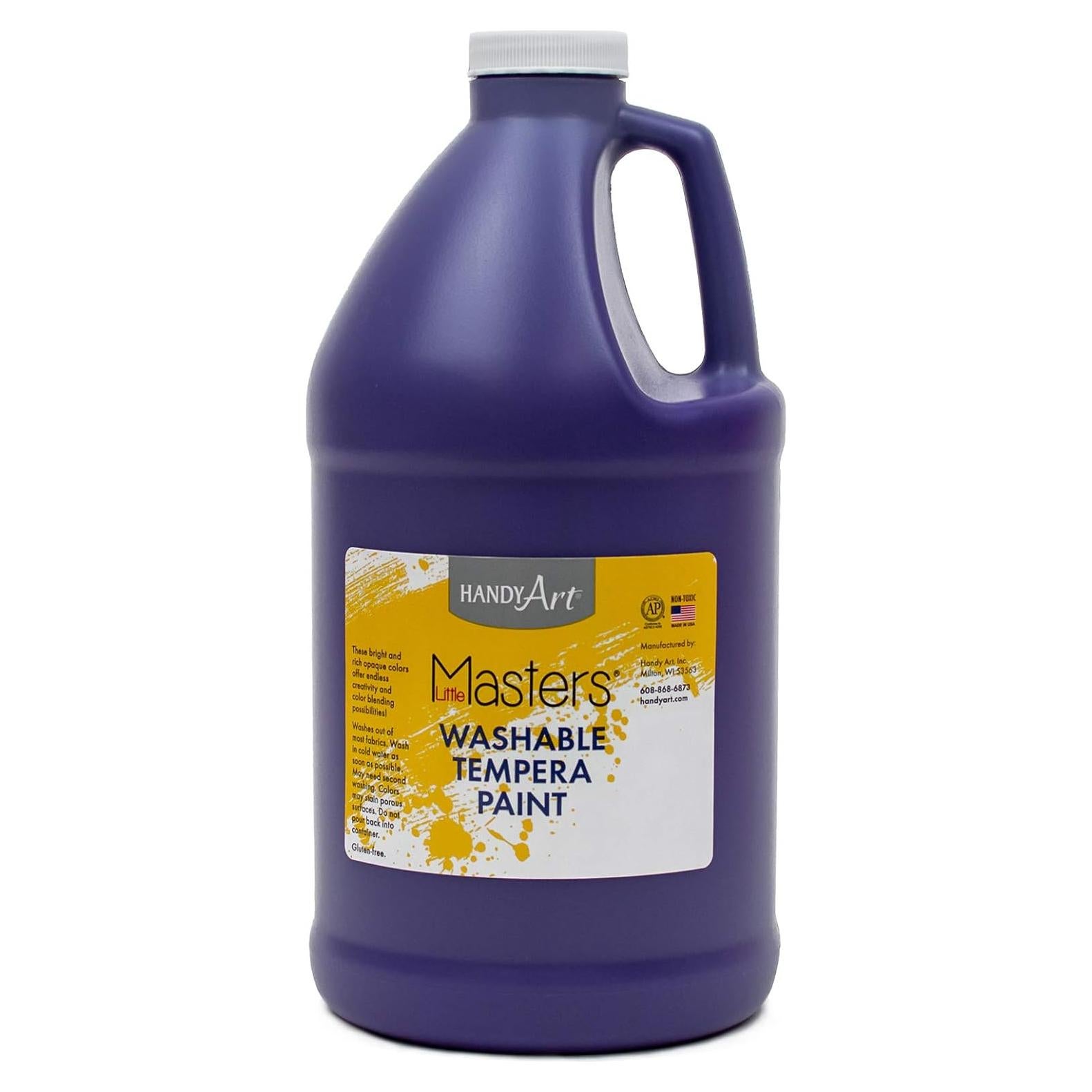 Pintura Tempera Lavable Handy Art 64 Oz Violeta No Tóxica