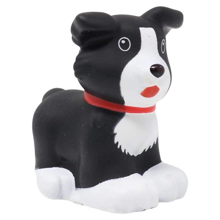 Figura de Perro Negra y Blanca de Reemplazo Fisher-Price DFN55
