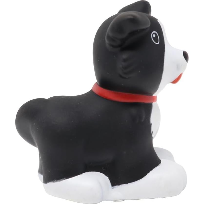 Figura de Perro Negra y Blanca de Reemplazo Fisher-Price DFN55