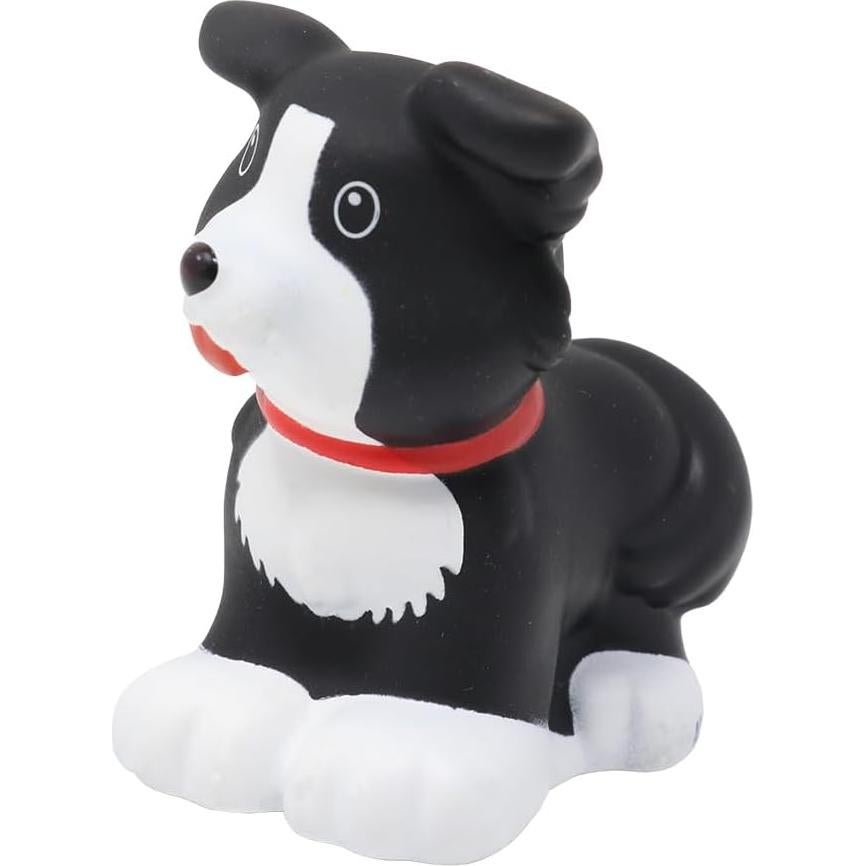 Figura de Perro Negra y Blanca de Reemplazo Fisher-Price DFN55