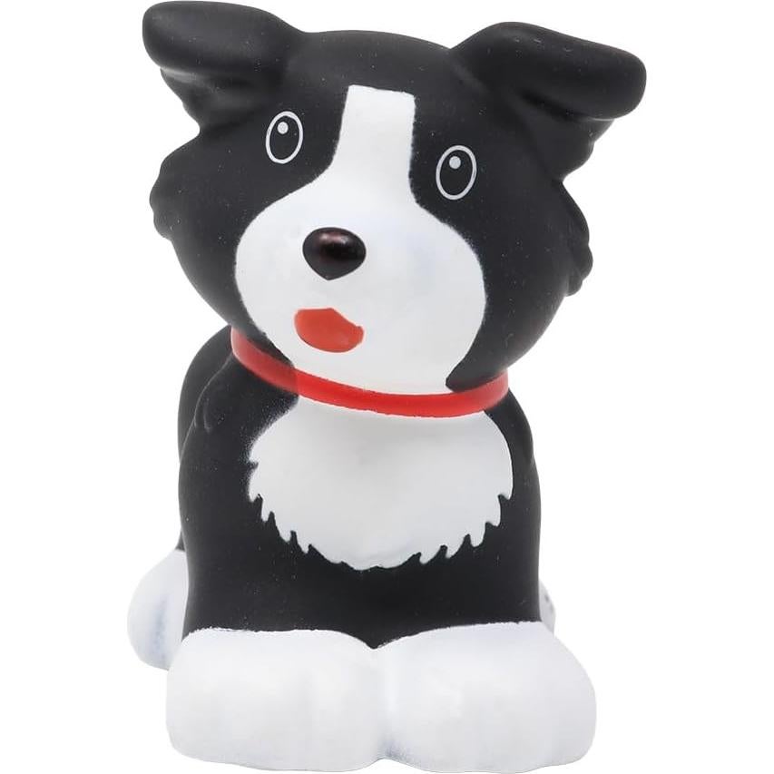 Figura de Perro Negra y Blanca de Reemplazo Fisher-Price DFN55