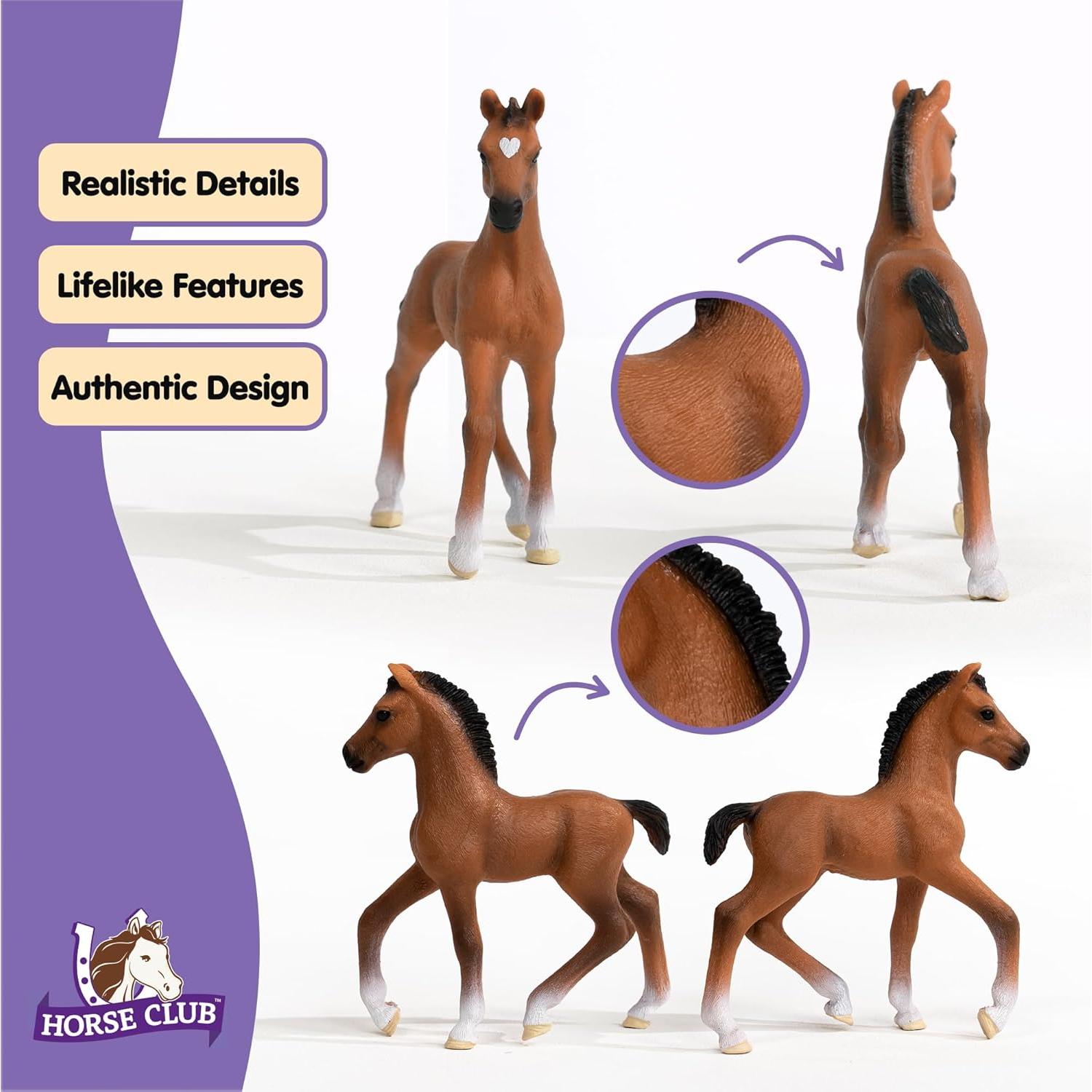 Figura de Potro Viejo de Oldenburgo Schleich 7.87cm Detallado