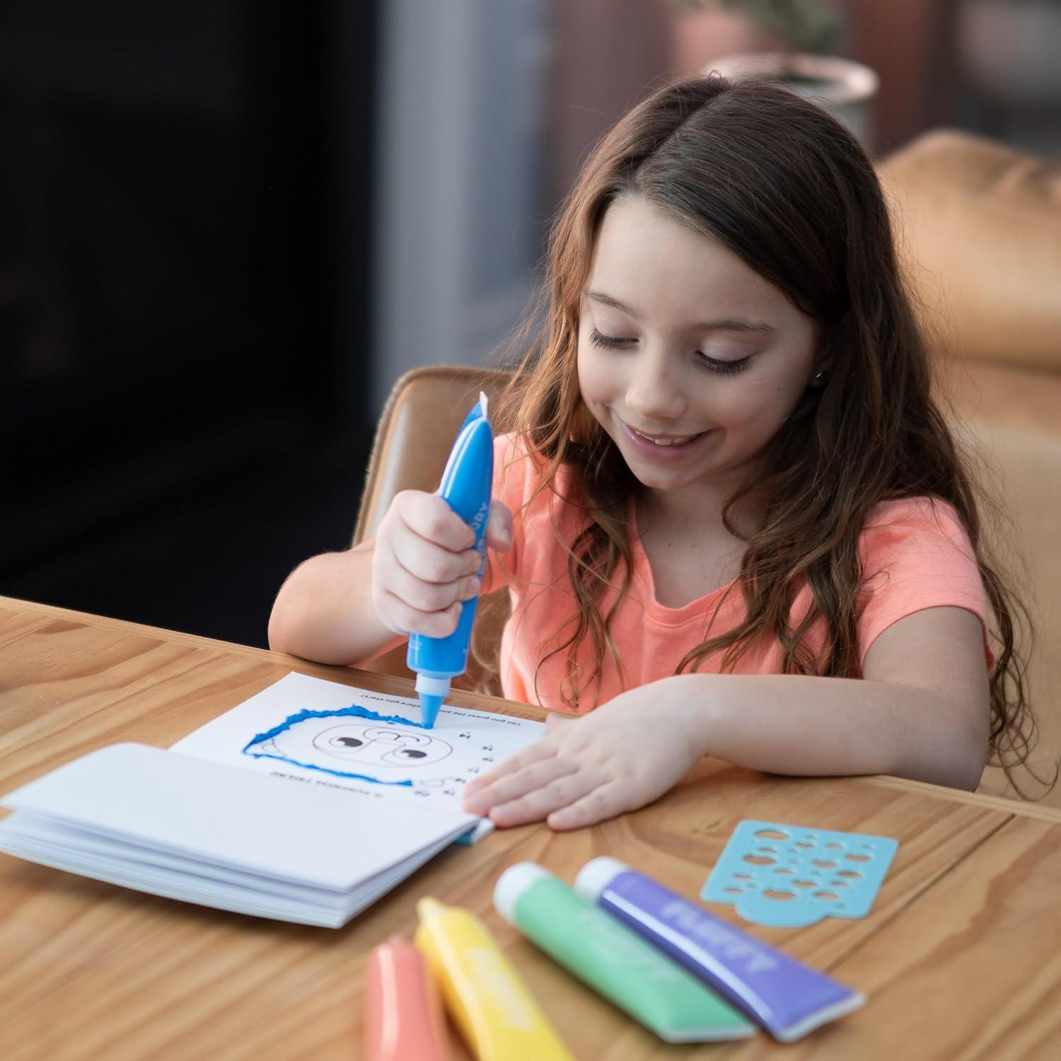 Kit de Pintura Sensorial Esponjosa Chuckle & Roar - 5 Colores