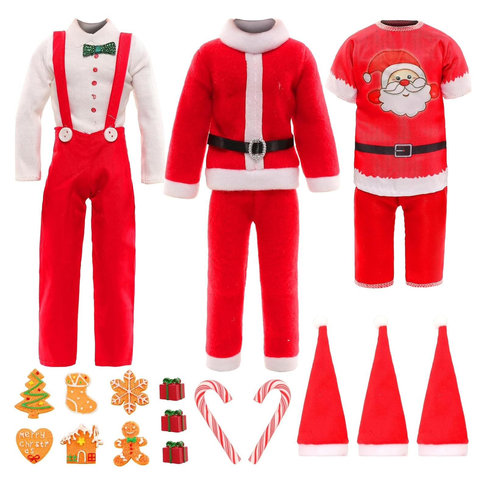 Muñeco de Navidad Miunana 30.48 cm con 17 Accesorios