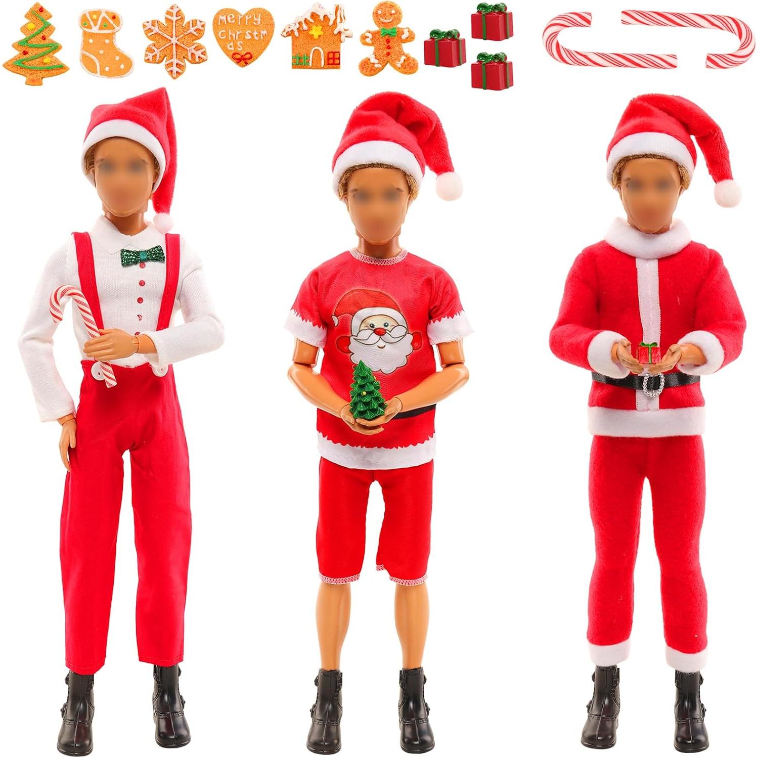 Muñeco de Navidad Miunana 30.48 cm con 17 Accesorios