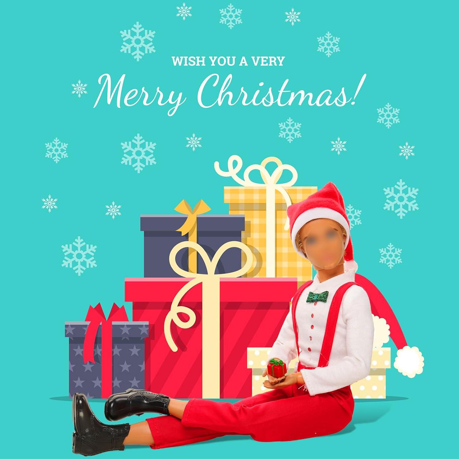 Muñeco de Navidad Miunana 30.48 cm con 17 Accesorios