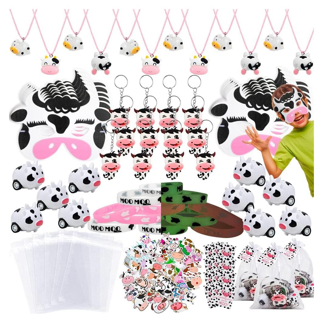 Favoritos de Fiesta de Vaca Fozi Cozi 134 Piezas para Niños