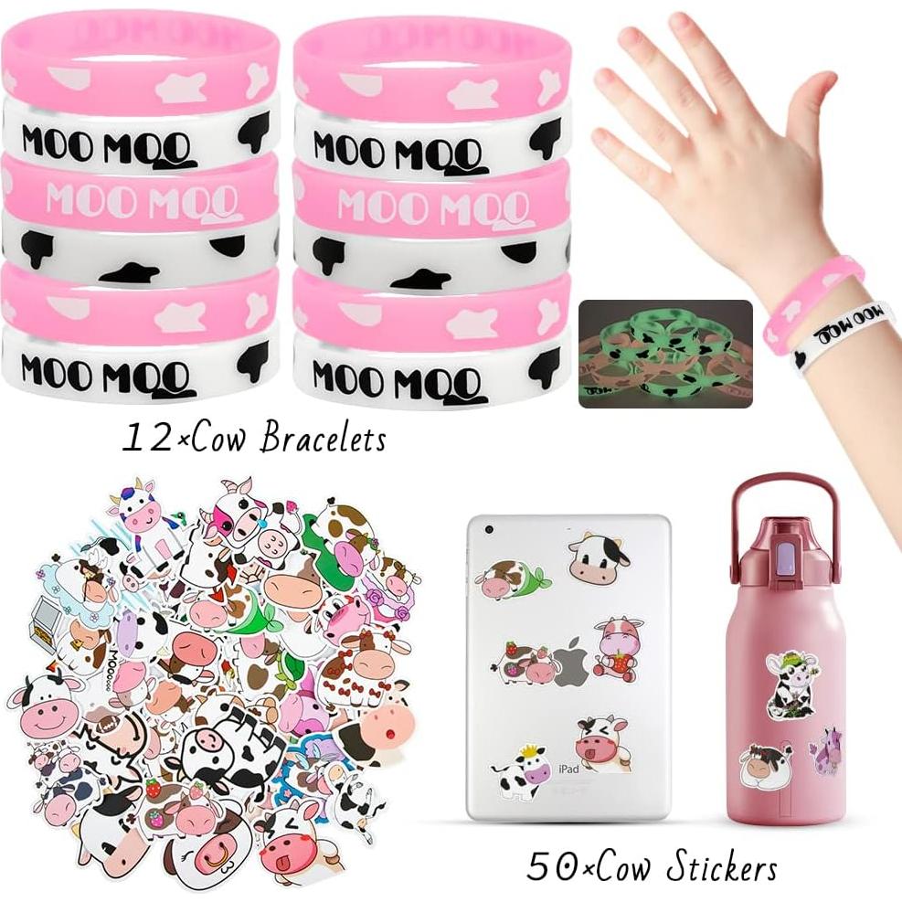 Favoritos de Fiesta de Vaca Fozi Cozi 134 Piezas para Niños