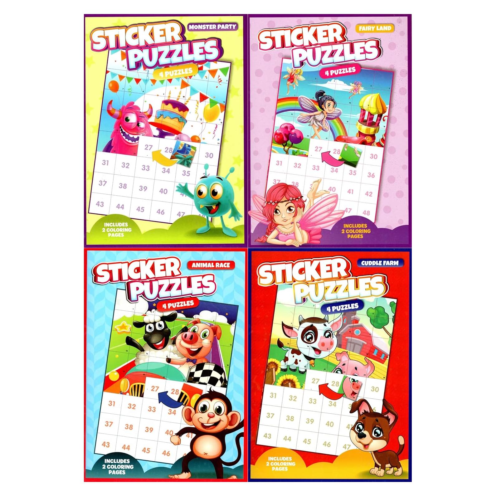 Conjunto de 4 Libros de Actividades para Niños - Greenbrier