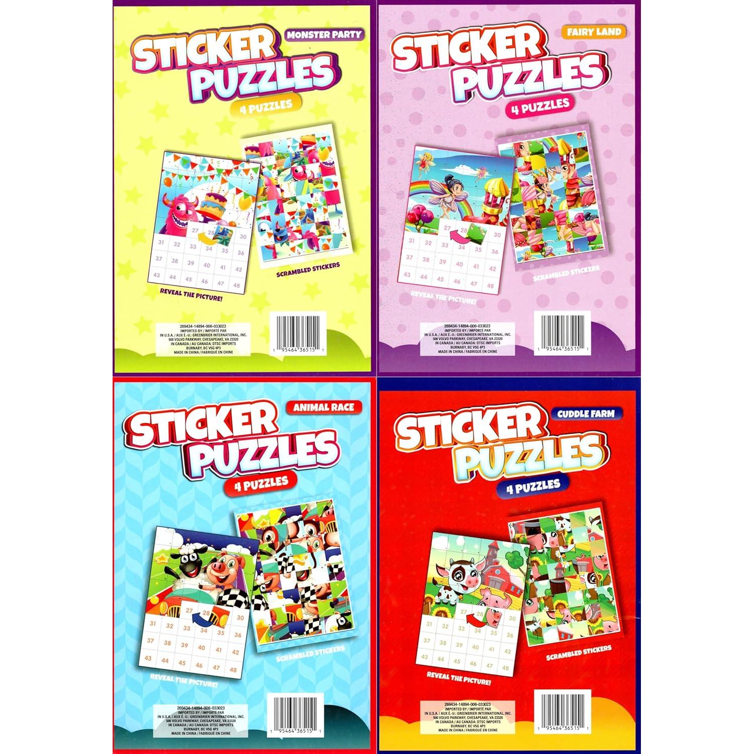 Conjunto de 4 Libros de Actividades para Niños - Greenbrier