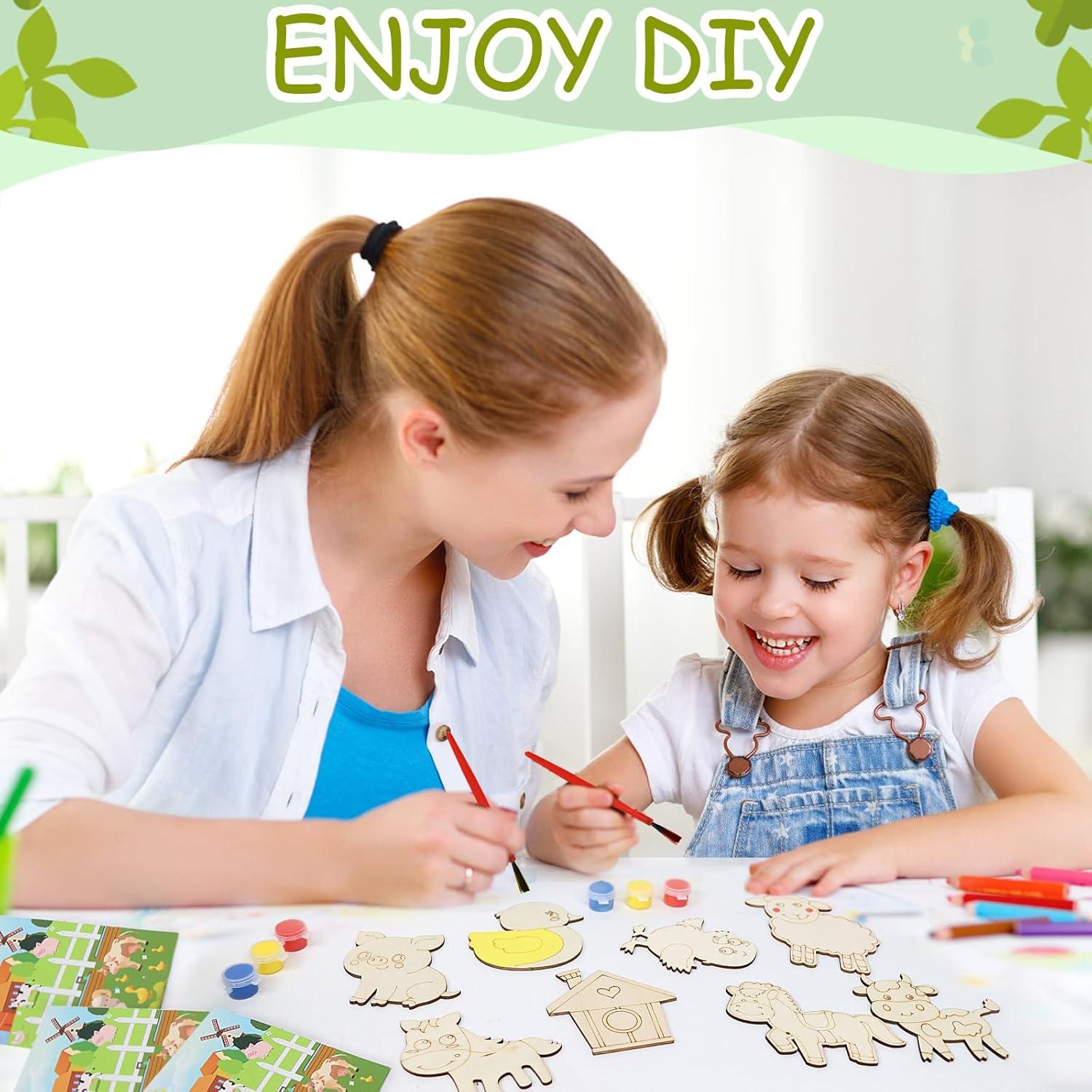 Kit de Pintura de Animales de Granja LARDUX 24 Piezas