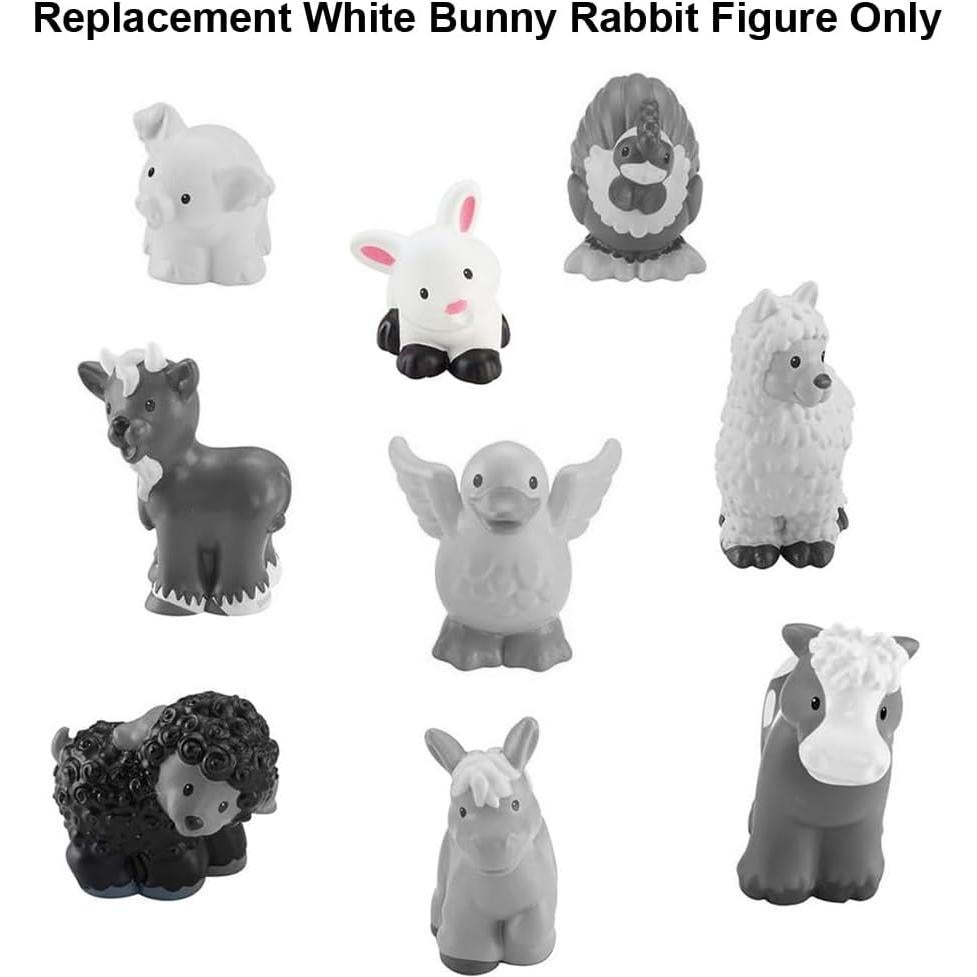 Figura de Conejo Blanco de Reemplazo Fisher-Price CHD20