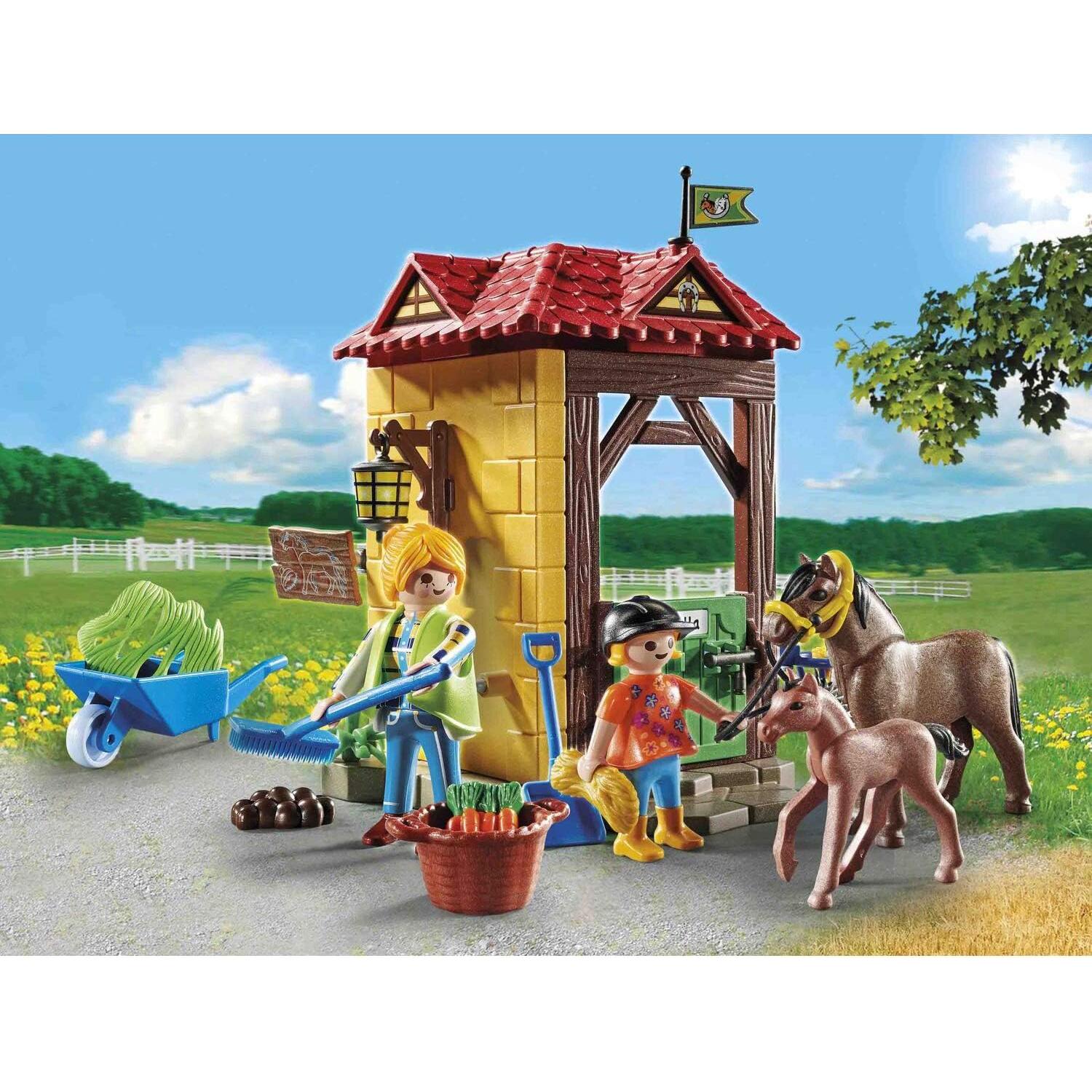 Paquete Inicial Playmobil Granja de Caballos 70501