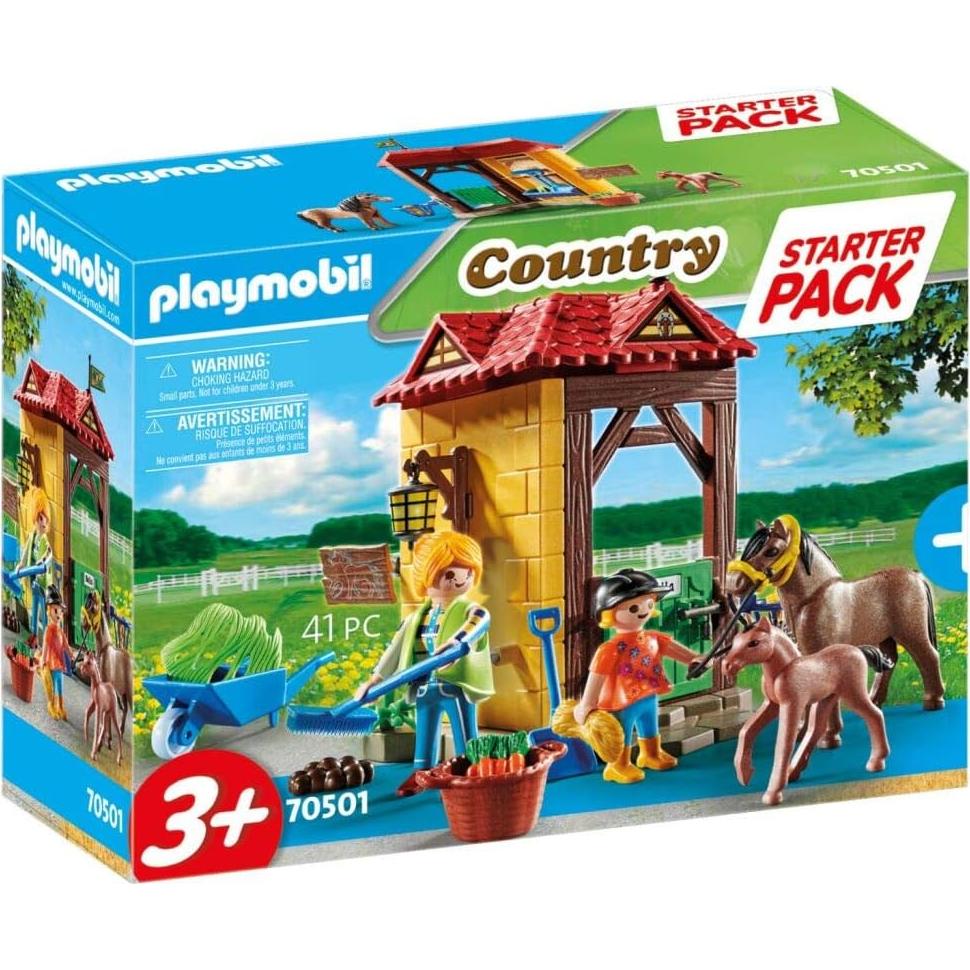 Paquete Inicial Playmobil Granja de Caballos 70501