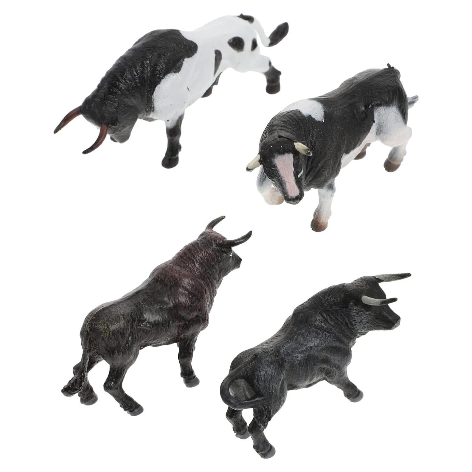 Set de Figuras de Animales de Granja Zerodeko 4PCS - Vaca Realista