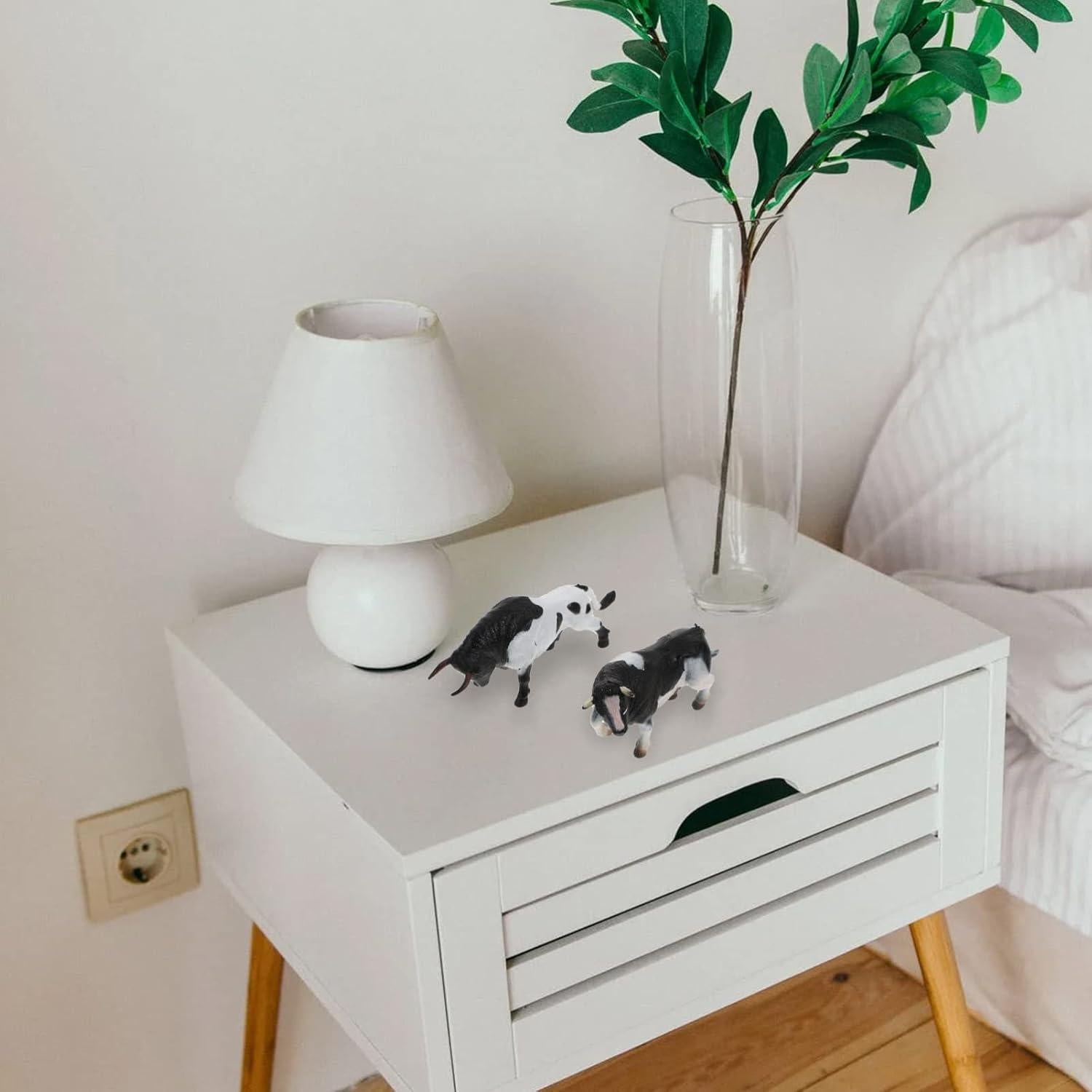 Set de Figuras de Animales de Granja Zerodeko 4PCS - Vaca Realista