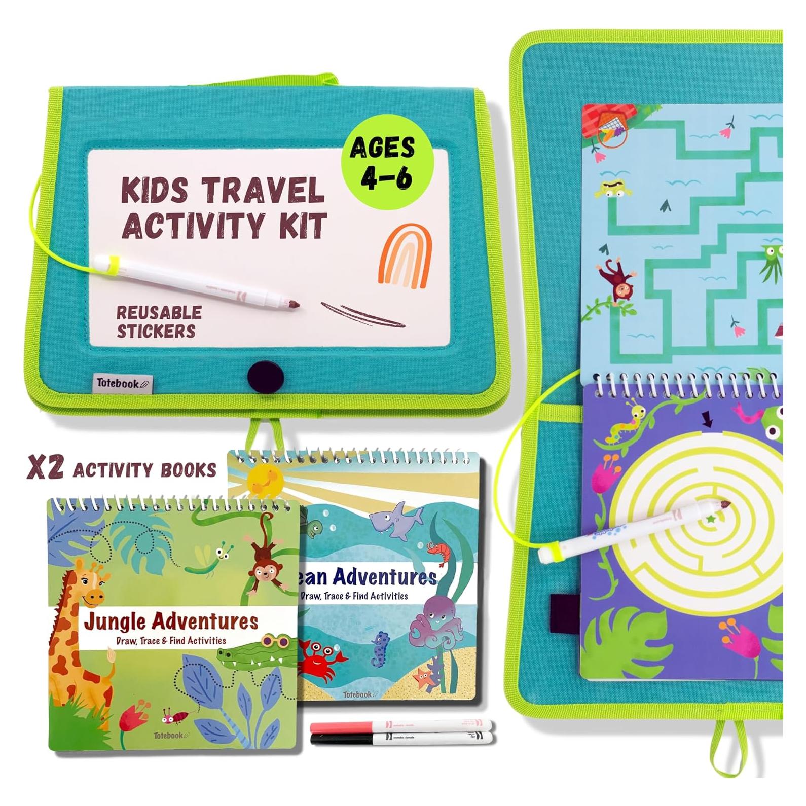 Kit de Actividades de Borrado en Seco Totebook para Niños