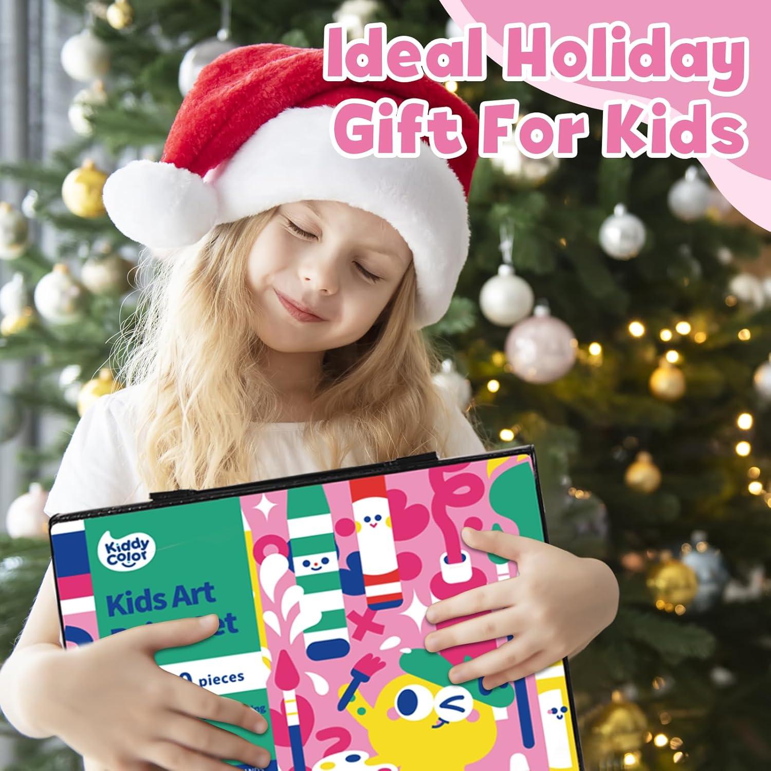 Set de Arte KIDDYCOLOR 80 Piezas para Niños 3-12 Años