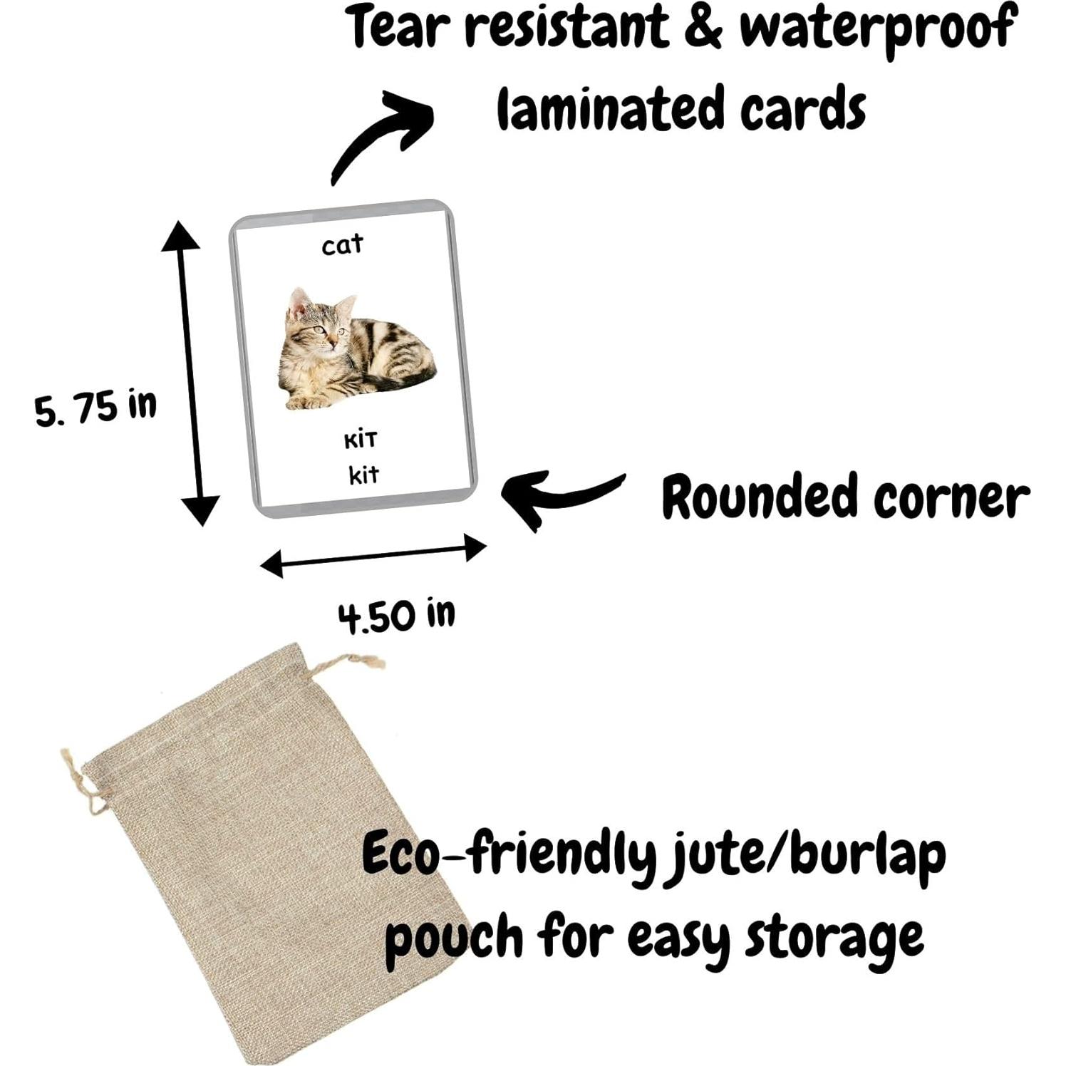 Tarjetas Bilingües Ucraniano-Inglés LifeLoLo - Animales de Granja