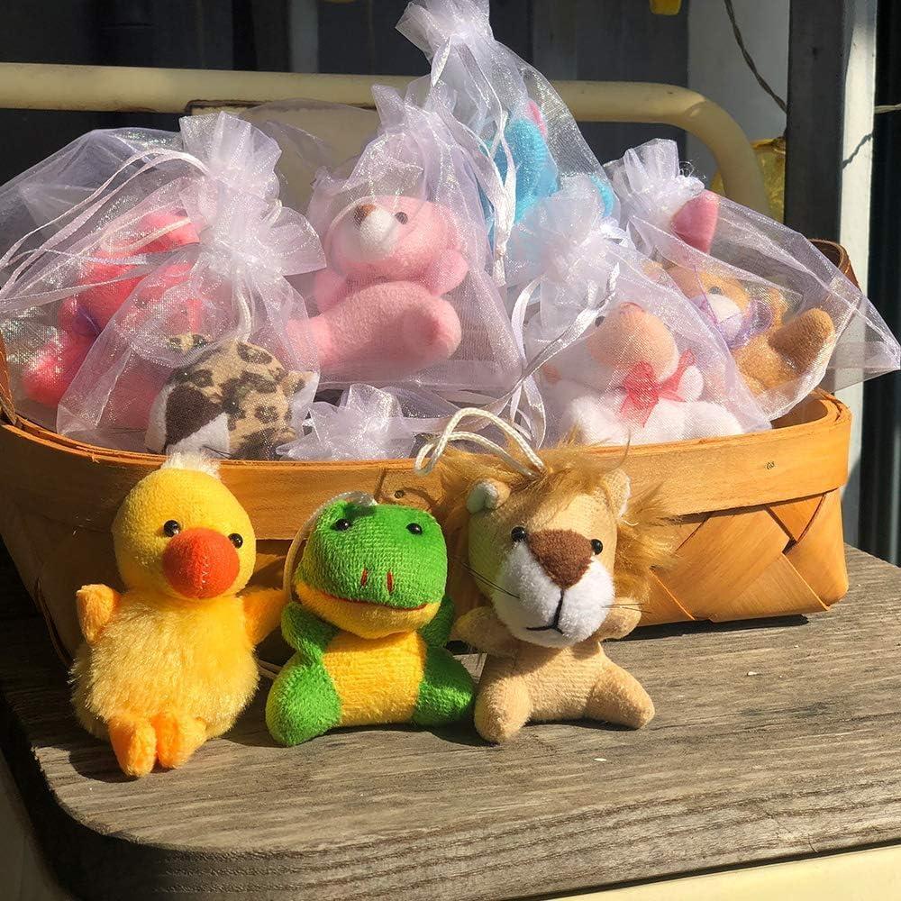 Juego de 25 Juguetes de Peluche Mini LMAZEPMQ para Niños