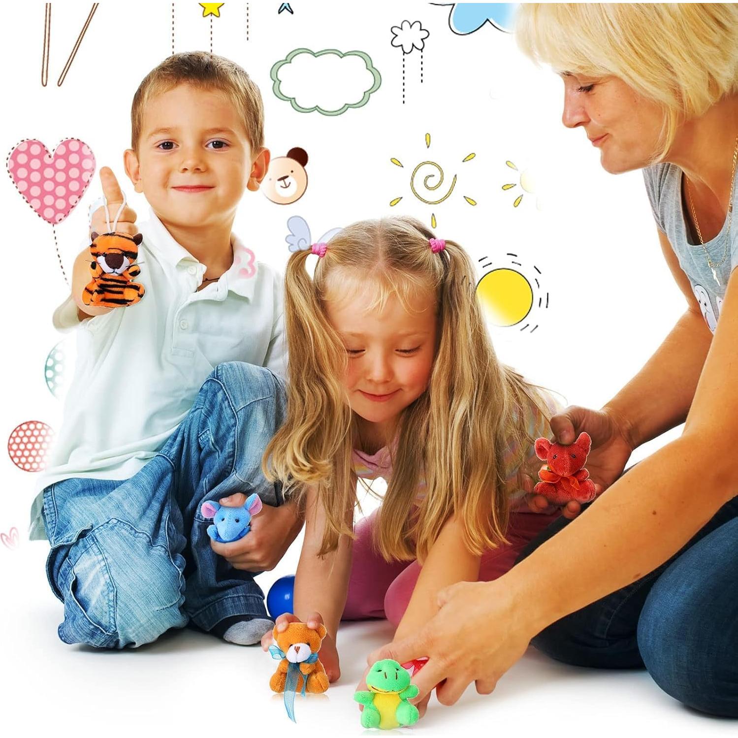 Juego de 25 Juguetes de Peluche Mini LMAZEPMQ para Niños