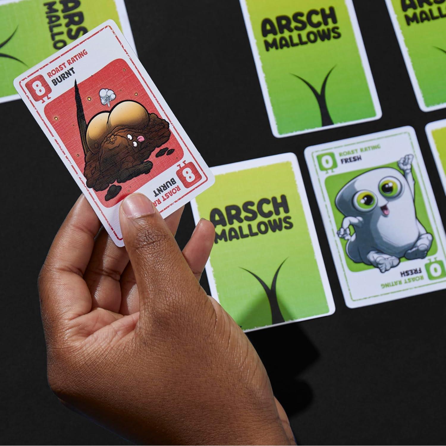 Juego de Cartas Arschmallows Hasbro | Diversión para 2 a 6 Jugadores
