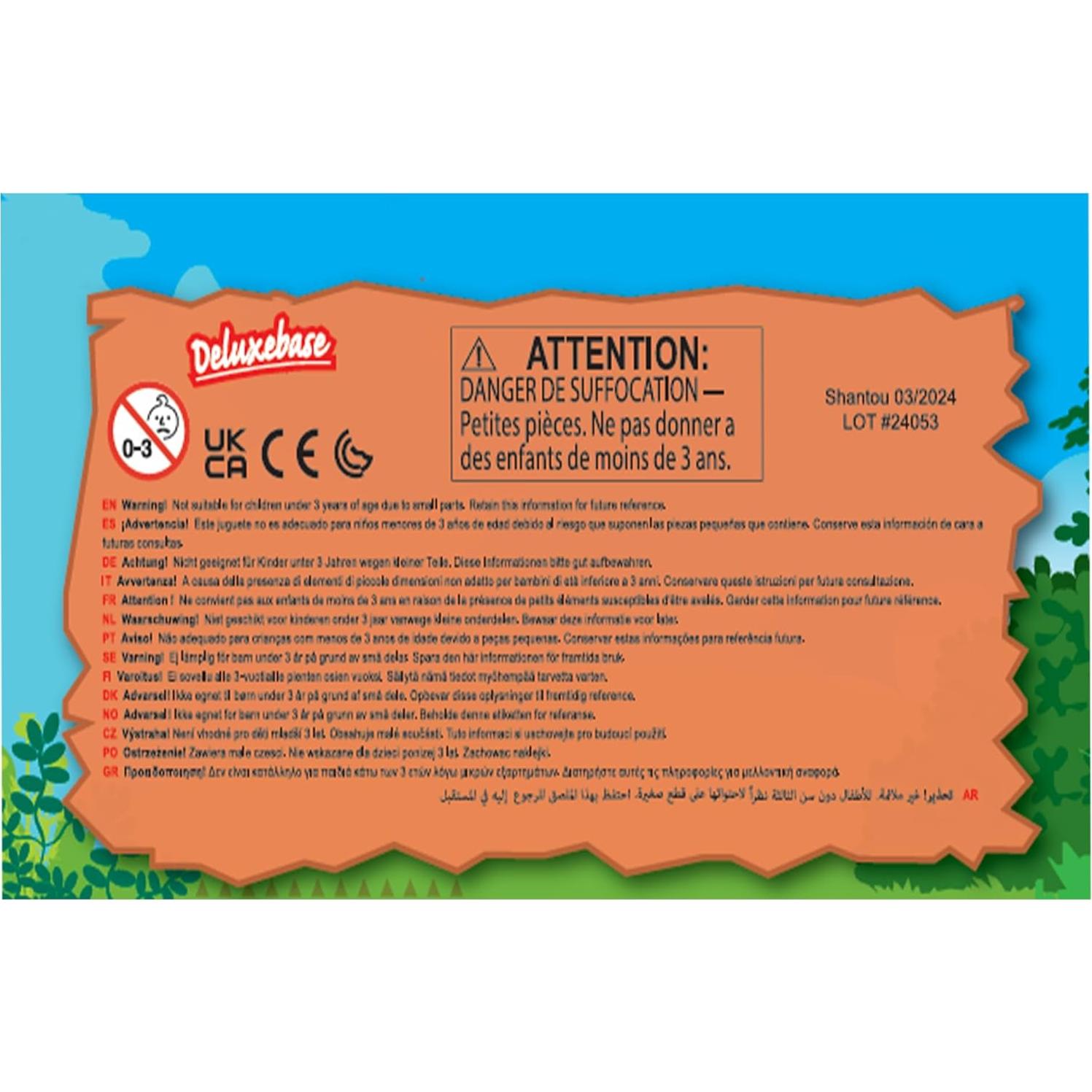 Juego de Tubos Granja Deluxebase 12 Figuras Animales 269g