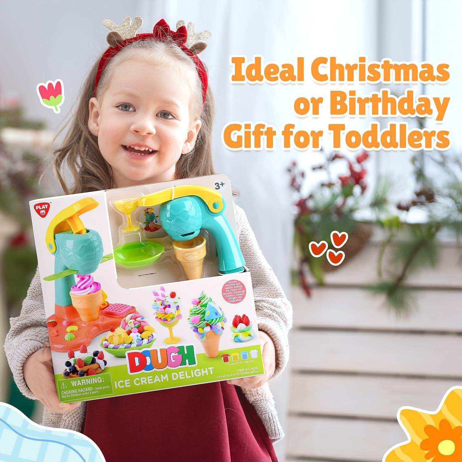 Set de Masa de Helado PLAY Modelo 8250 con Accesorios